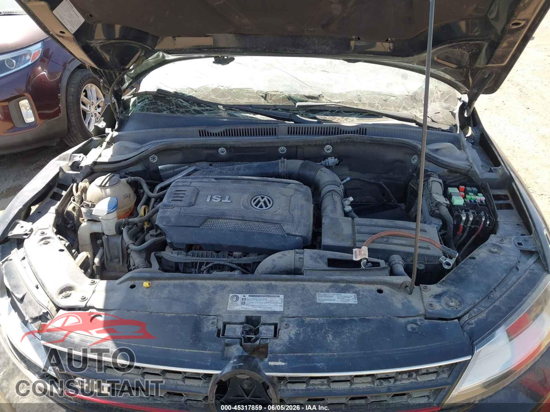 VOLKSWAGEN JETTA 2017 - 3VW4T7AJXHM350413