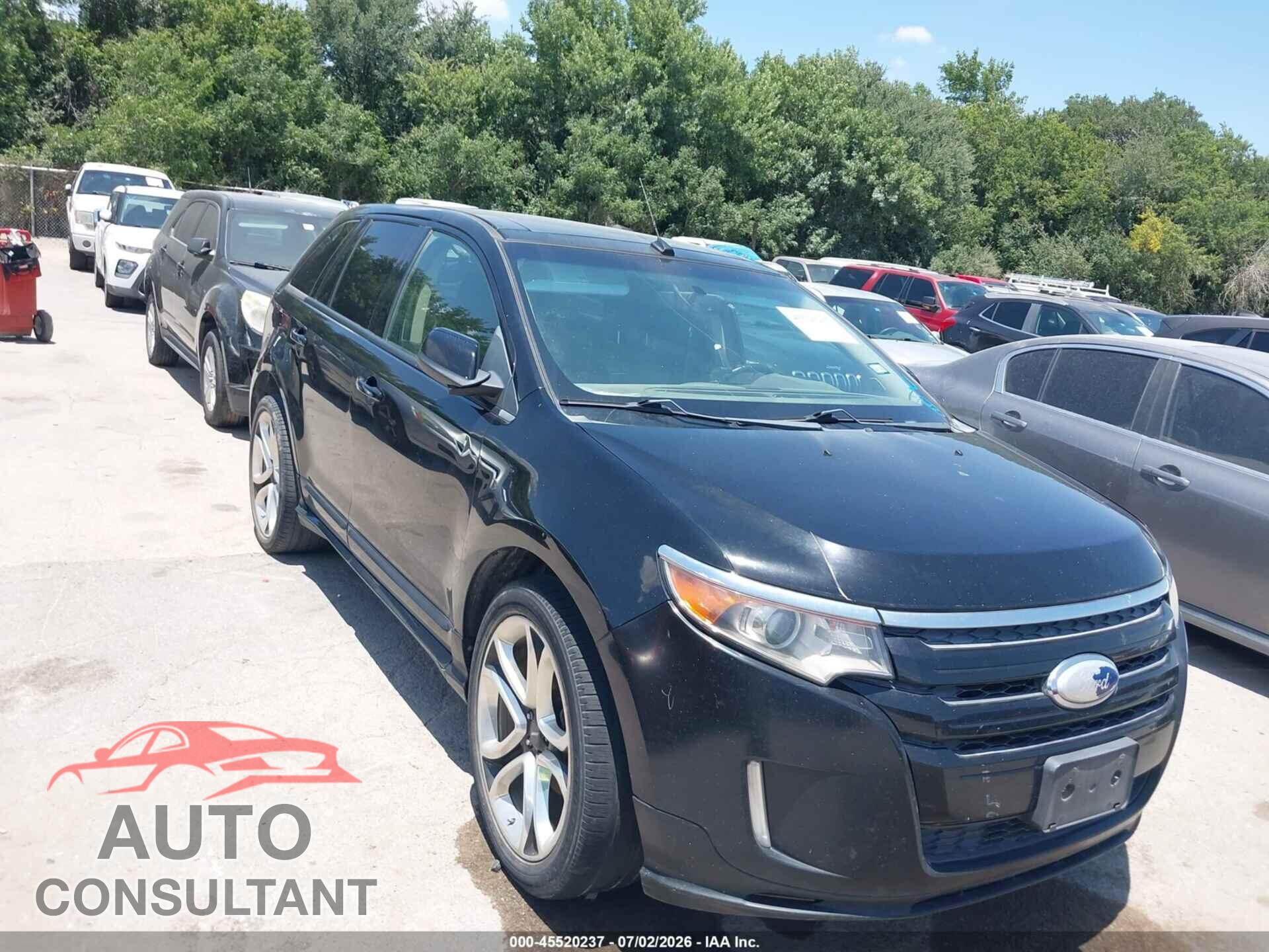 FORD EDGE 2012 - 2FMDK3AK0CBA25878