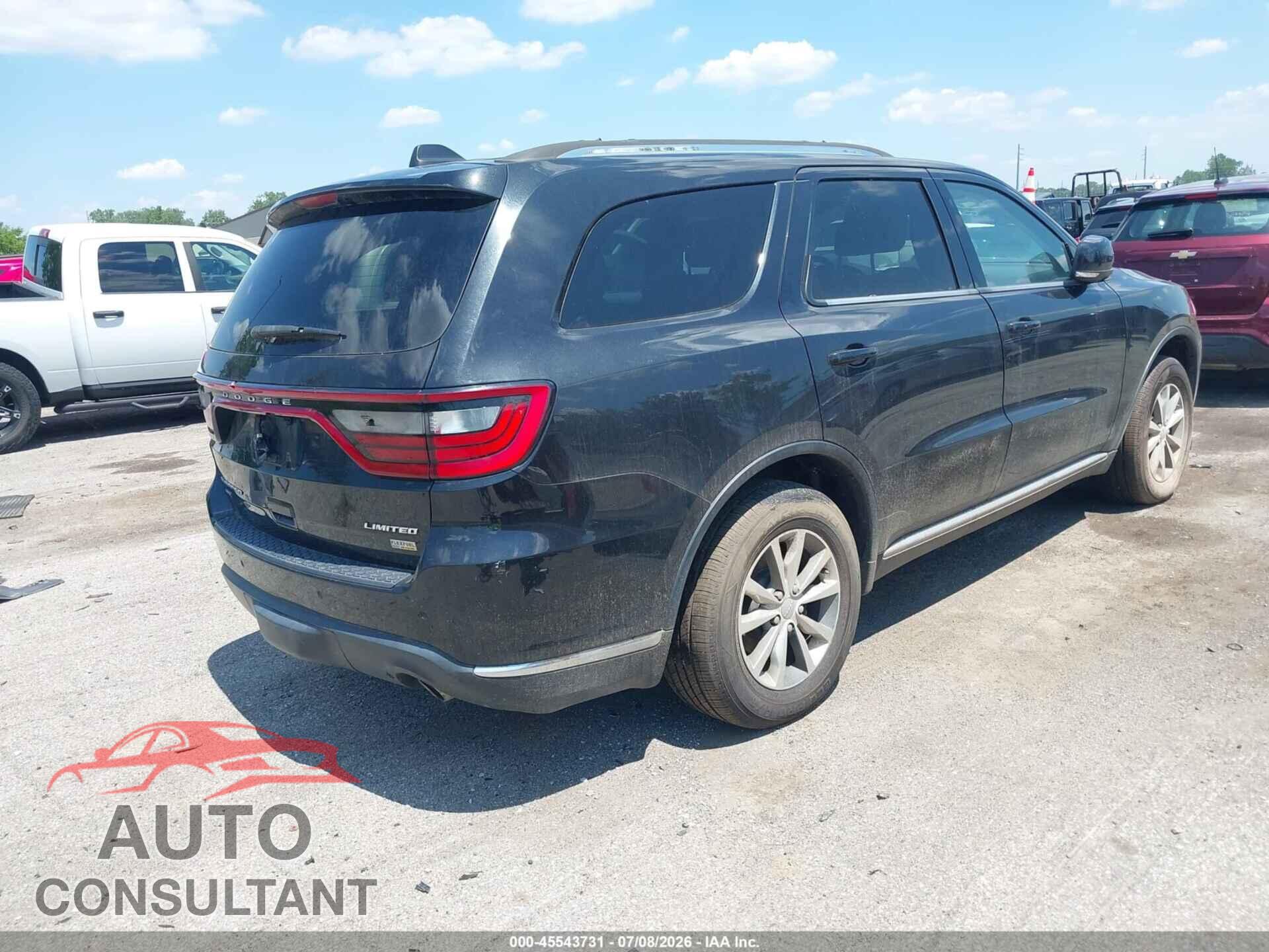 DODGE DURANGO 2015 - 1C4RDJDG4FC834451