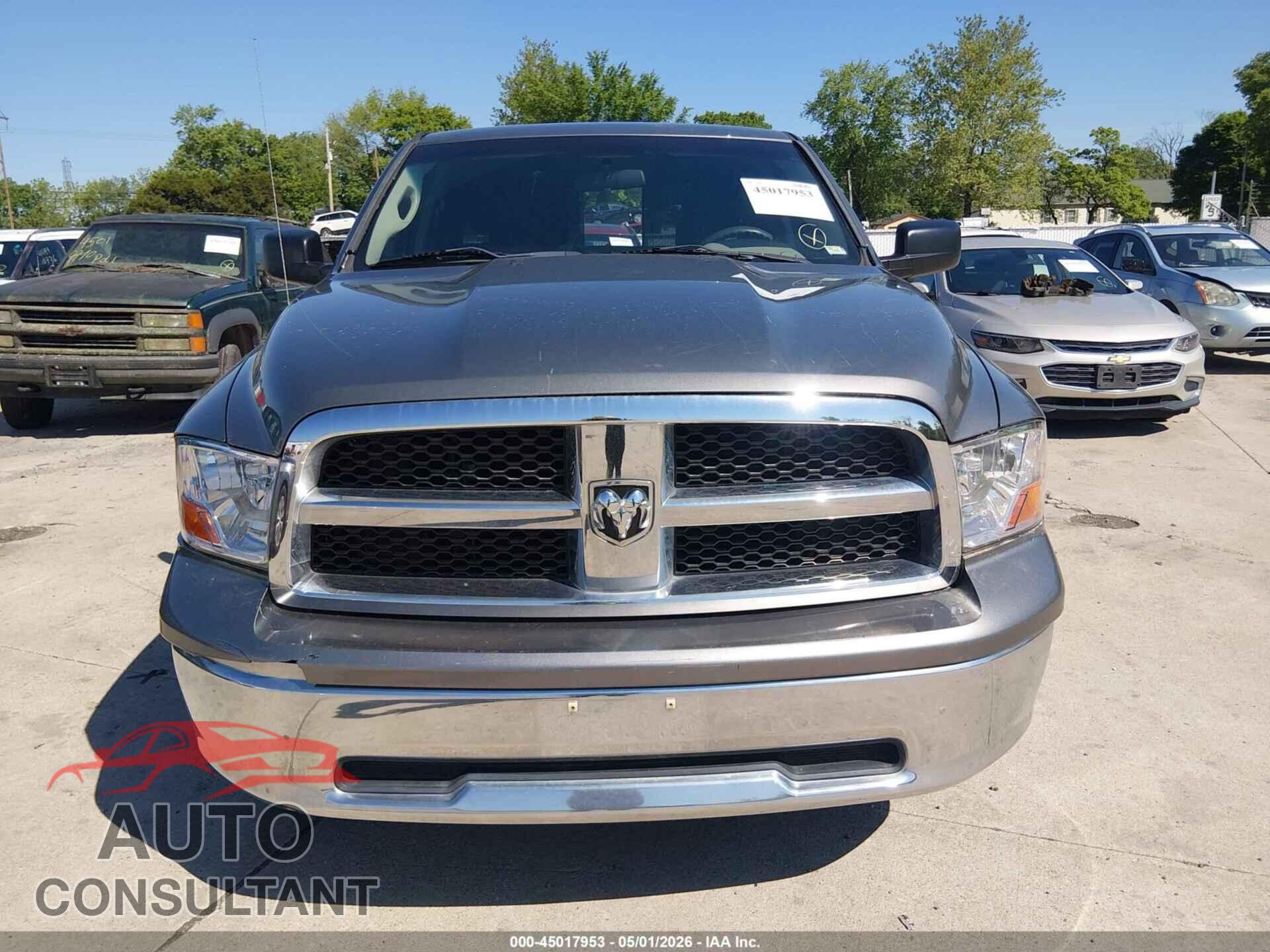 DODGE RAM 1500 2010 - 1D7RB1GP9AS105156