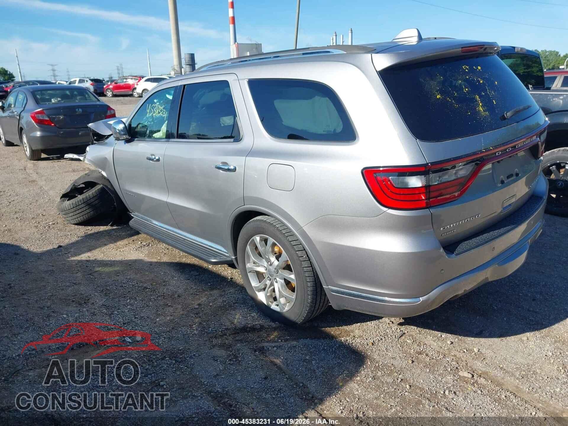 DODGE DURANGO 2016 - 1C4RDJEG7GC475533