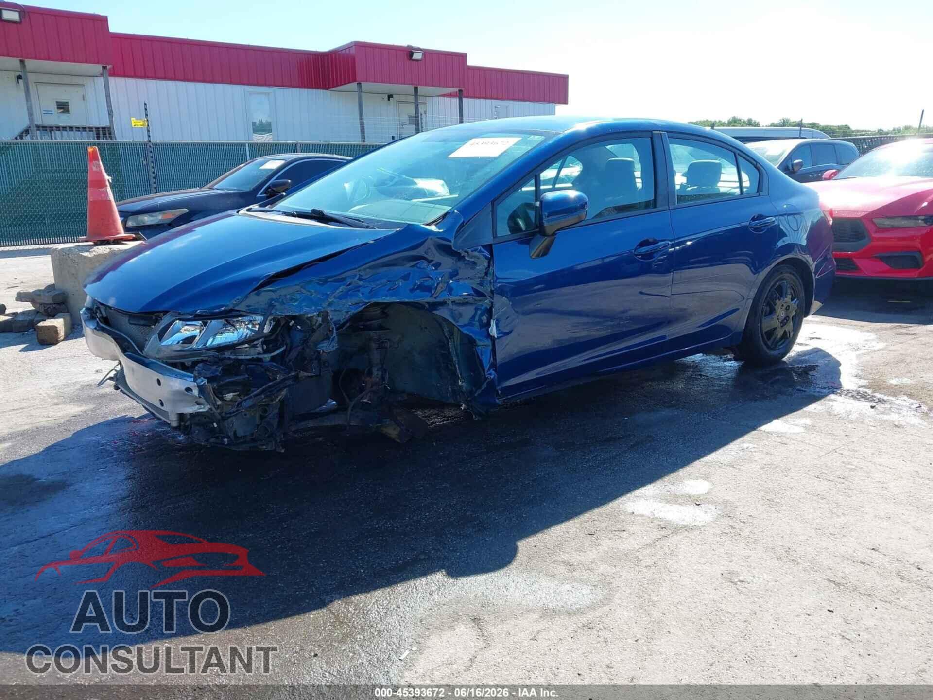 HONDA CIVIC 2014 - 19XFB2F54EE255607