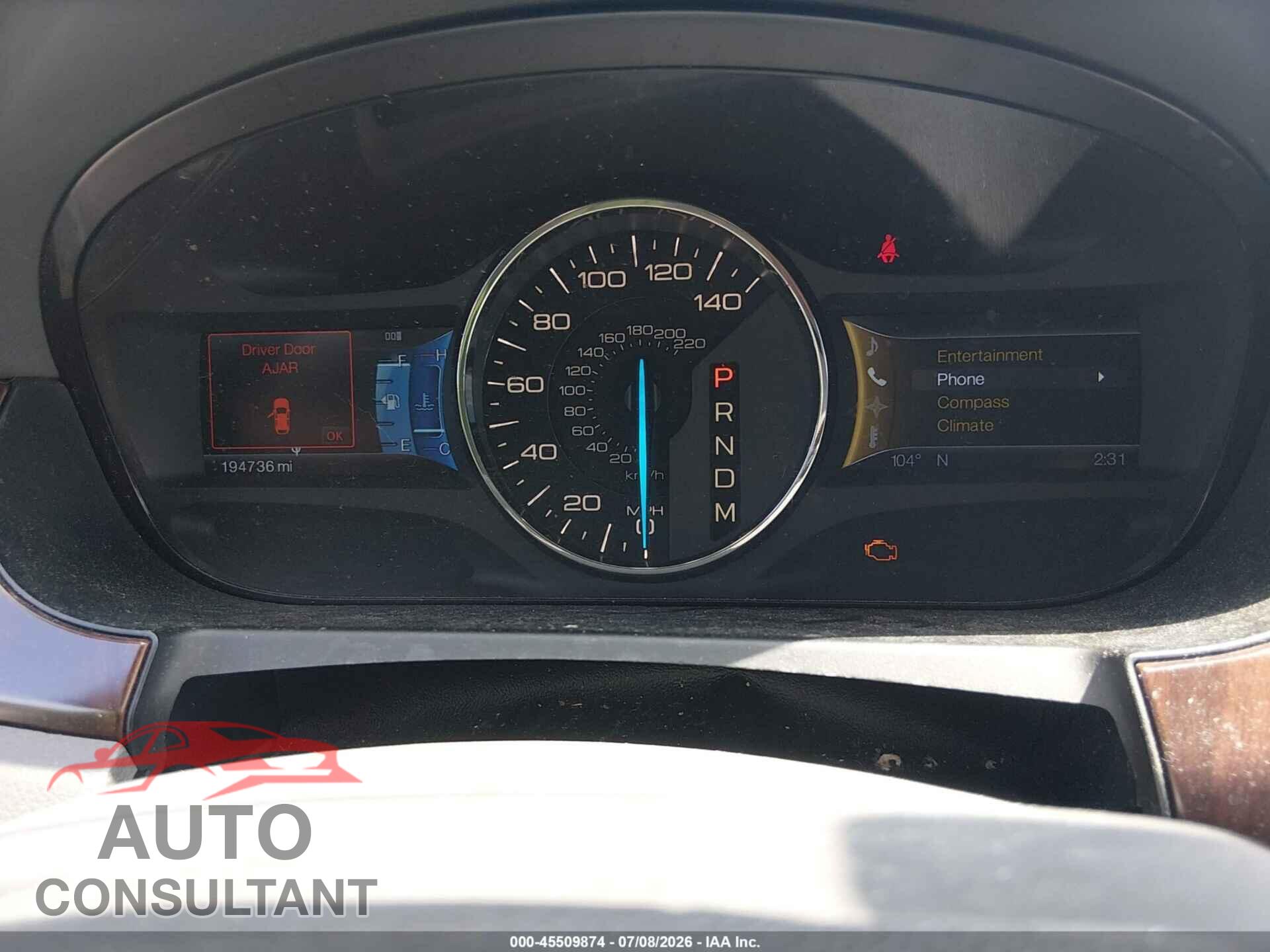FORD EDGE 2011 - 2FMDK3KC7BBB32772