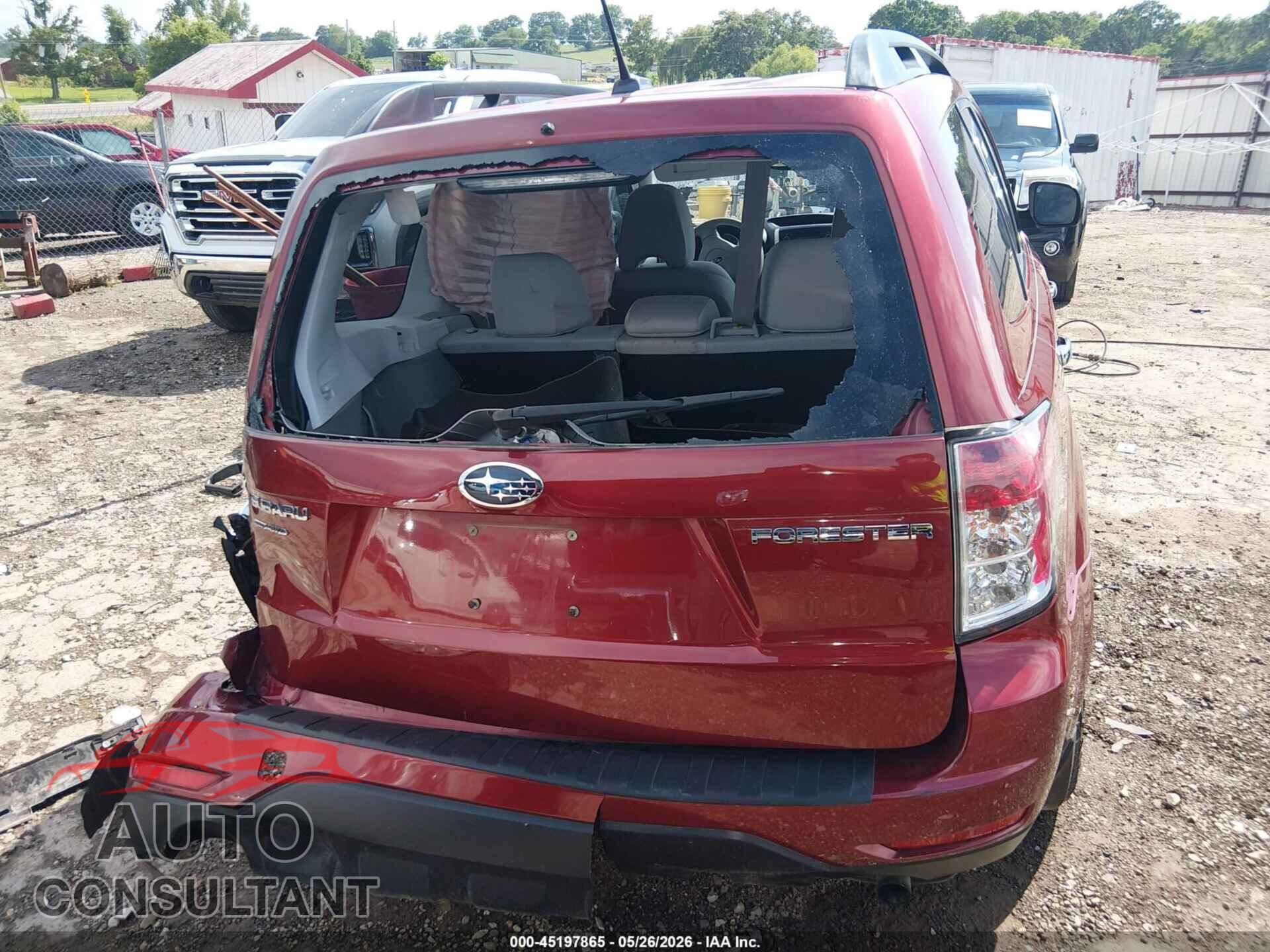 SUBARU FORESTER 2012 - JF2SHBDC2CH460611