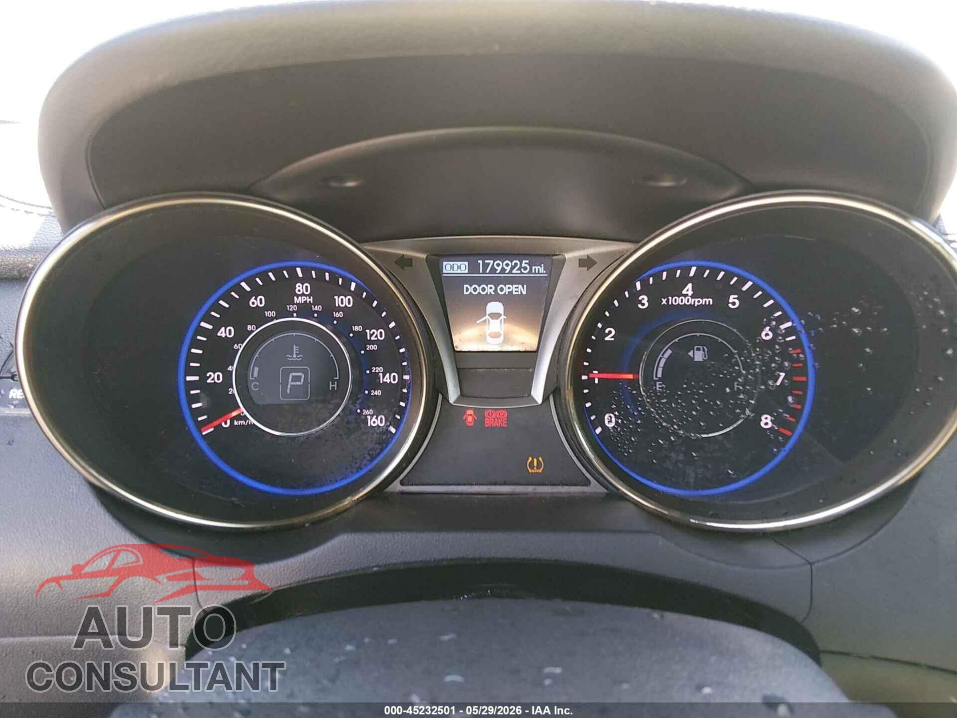 HYUNDAI GENESIS 2013 - KMHHT6KD9DU088957