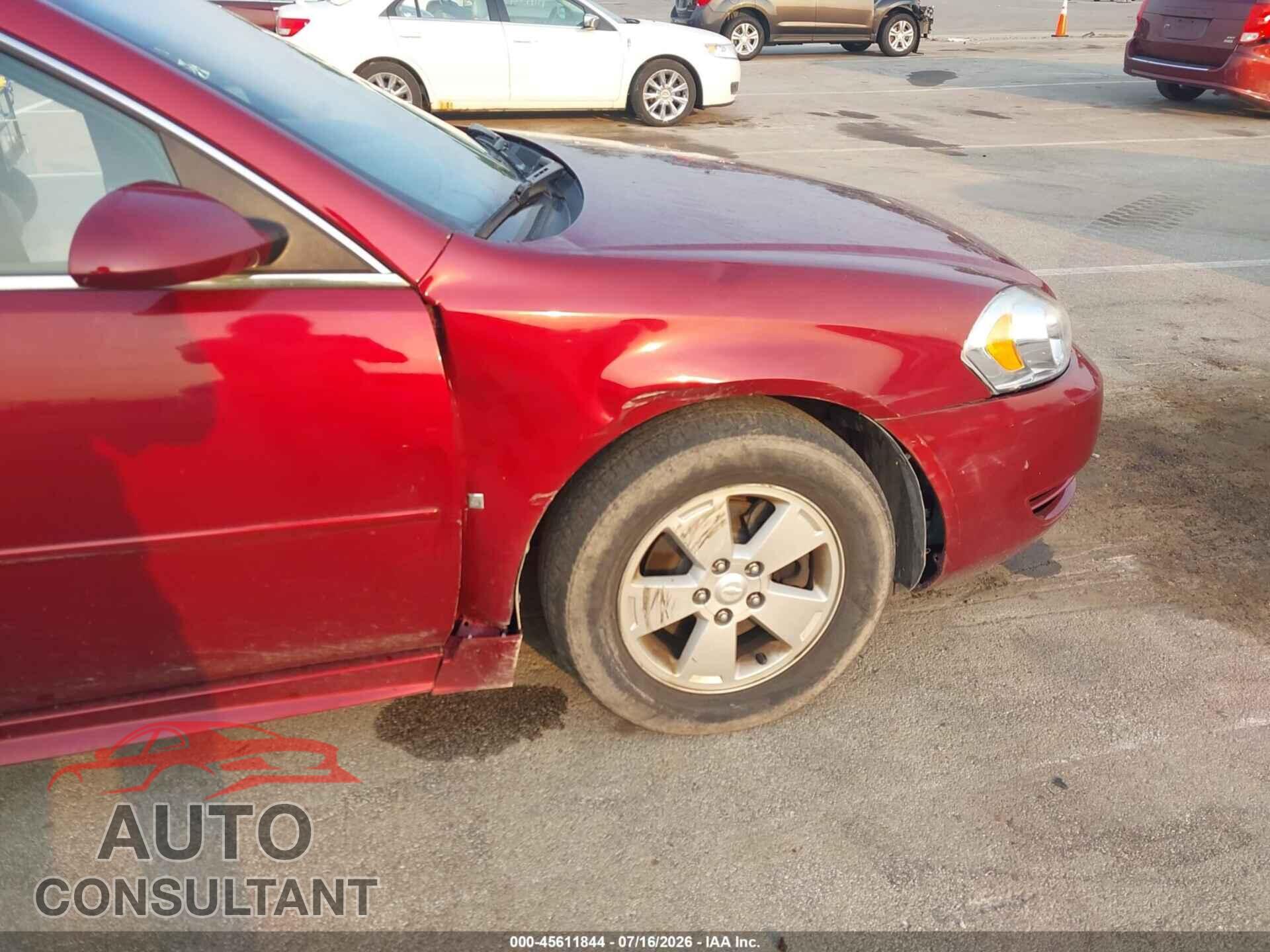 CHEVROLET IMPALA 2009 - 2G1WT57K091325487
