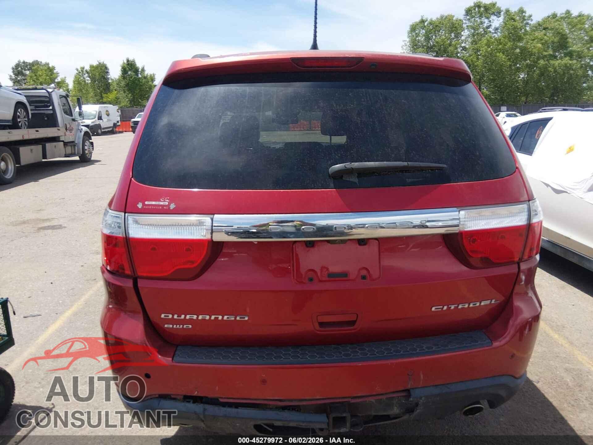 DODGE DURANGO 2011 - 1D4SE5GT7BC695752