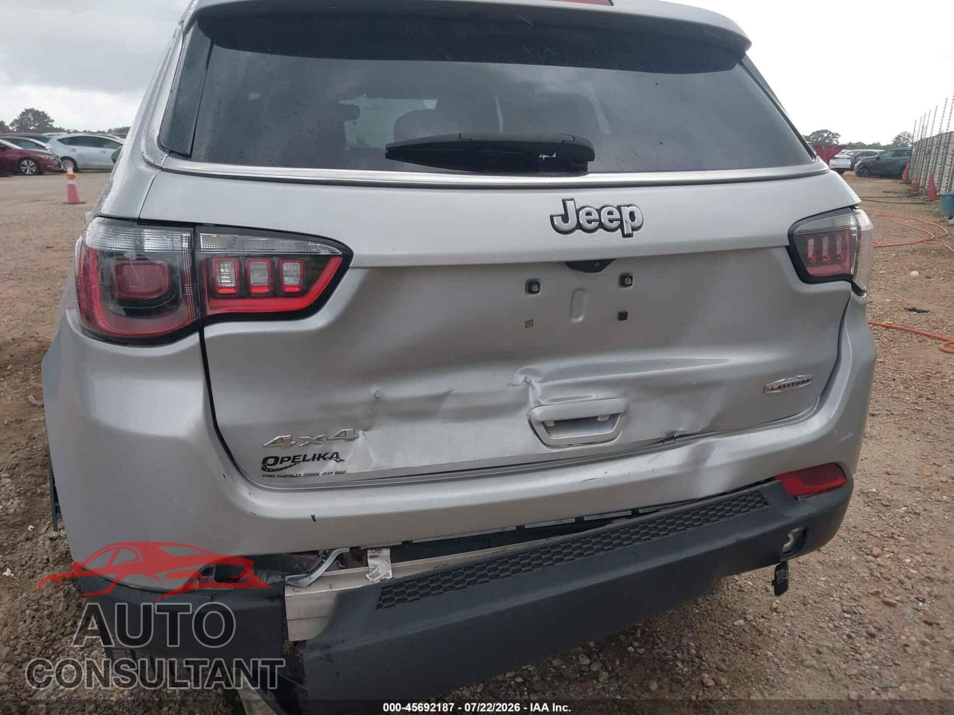 JEEP COMPASS 2025 - 3C4NJDBN9ST568062