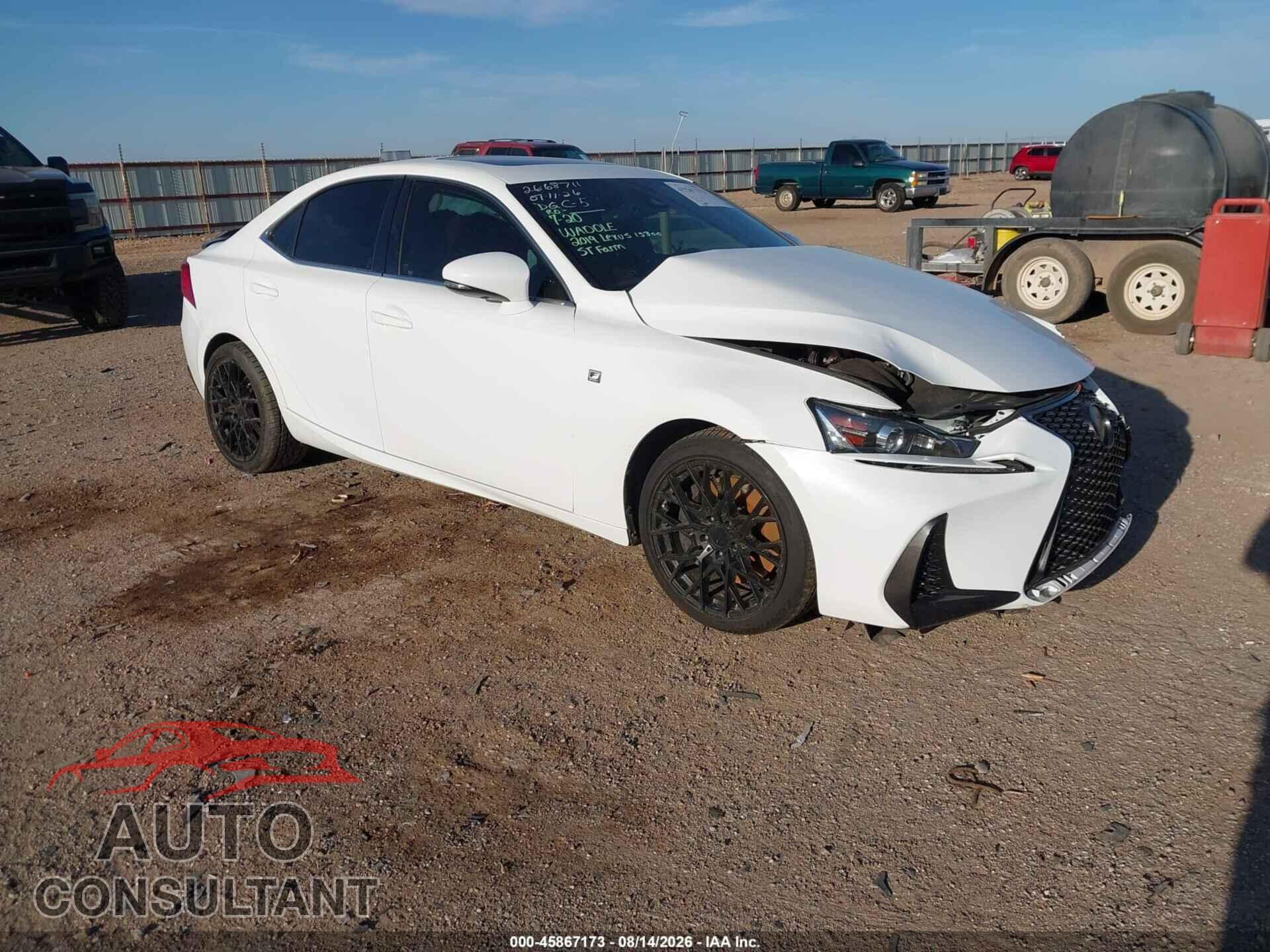 LEXUS IS 300 2018 - JTHBA1D22J5080461