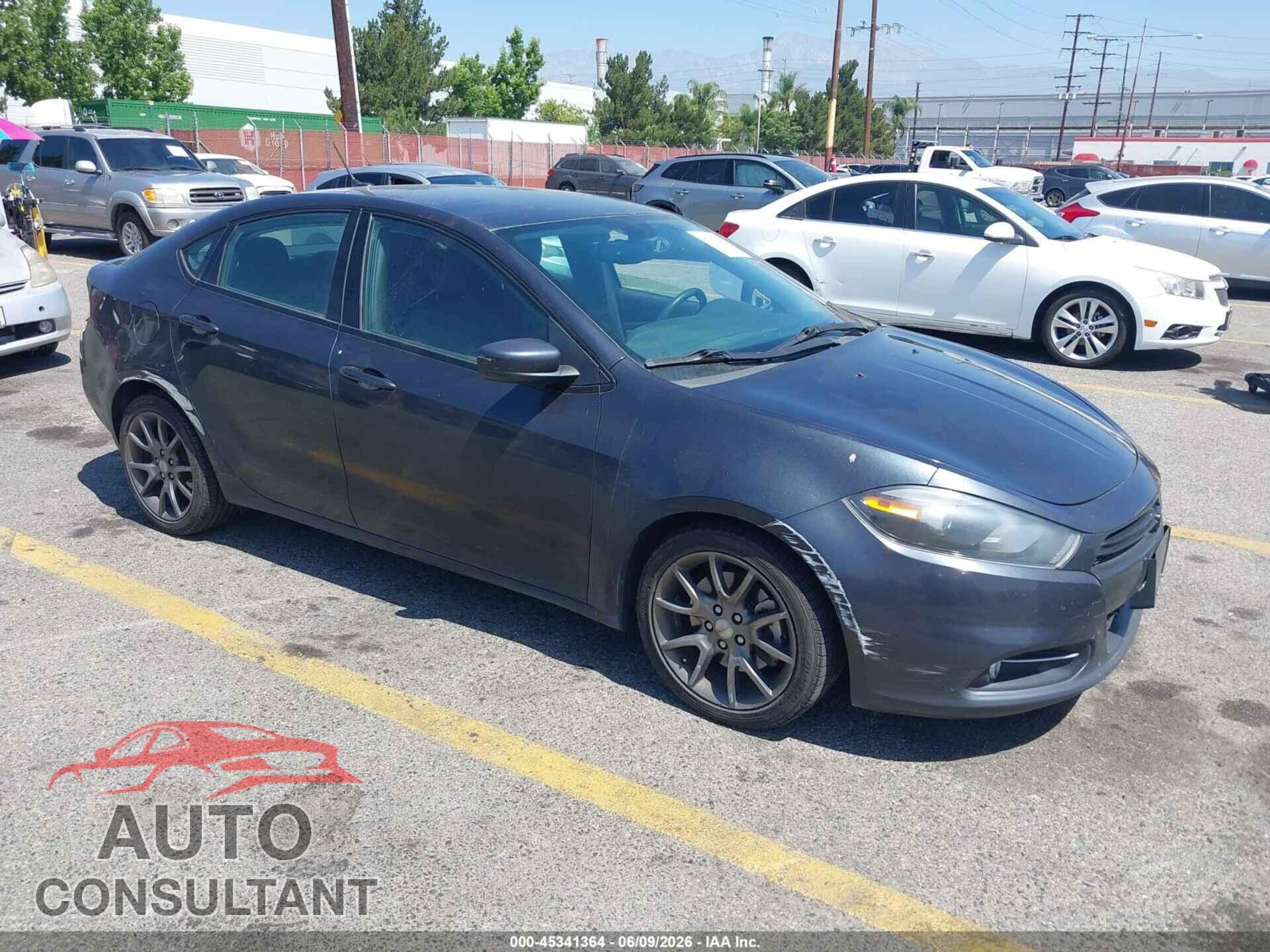 DODGE DART 2013 - 1C3CDFBA0DD301686