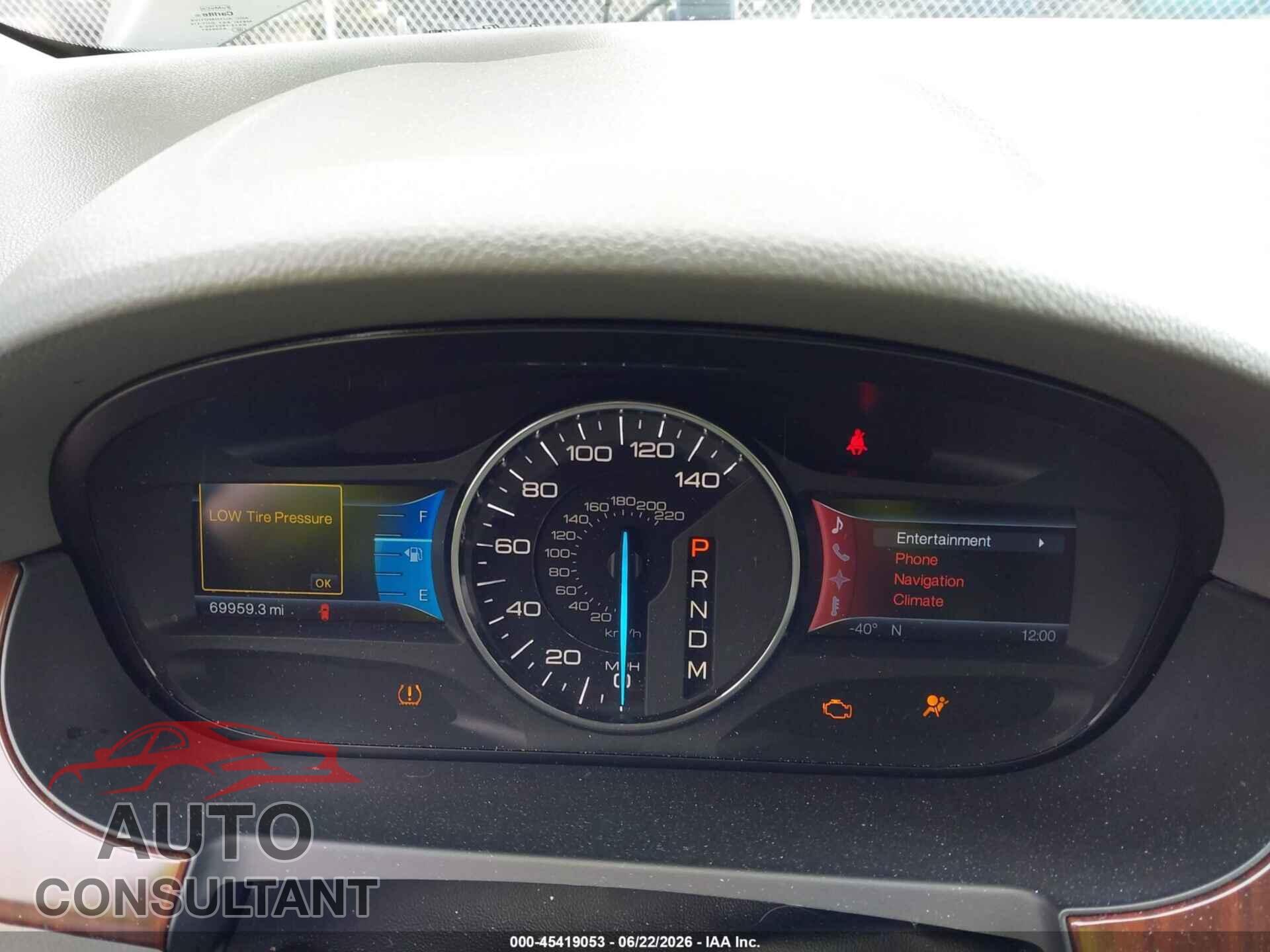 FORD EDGE 2011 - 2FMDK4KC7BBB54874