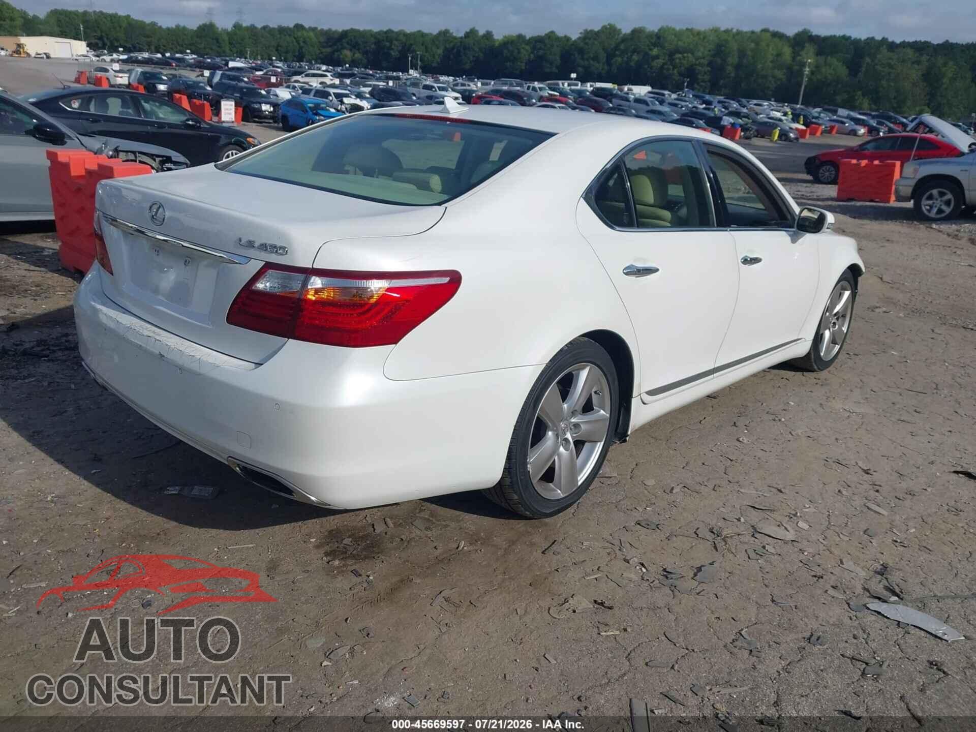 LEXUS LS 460 2011 - JTHBL5EF6B5107150