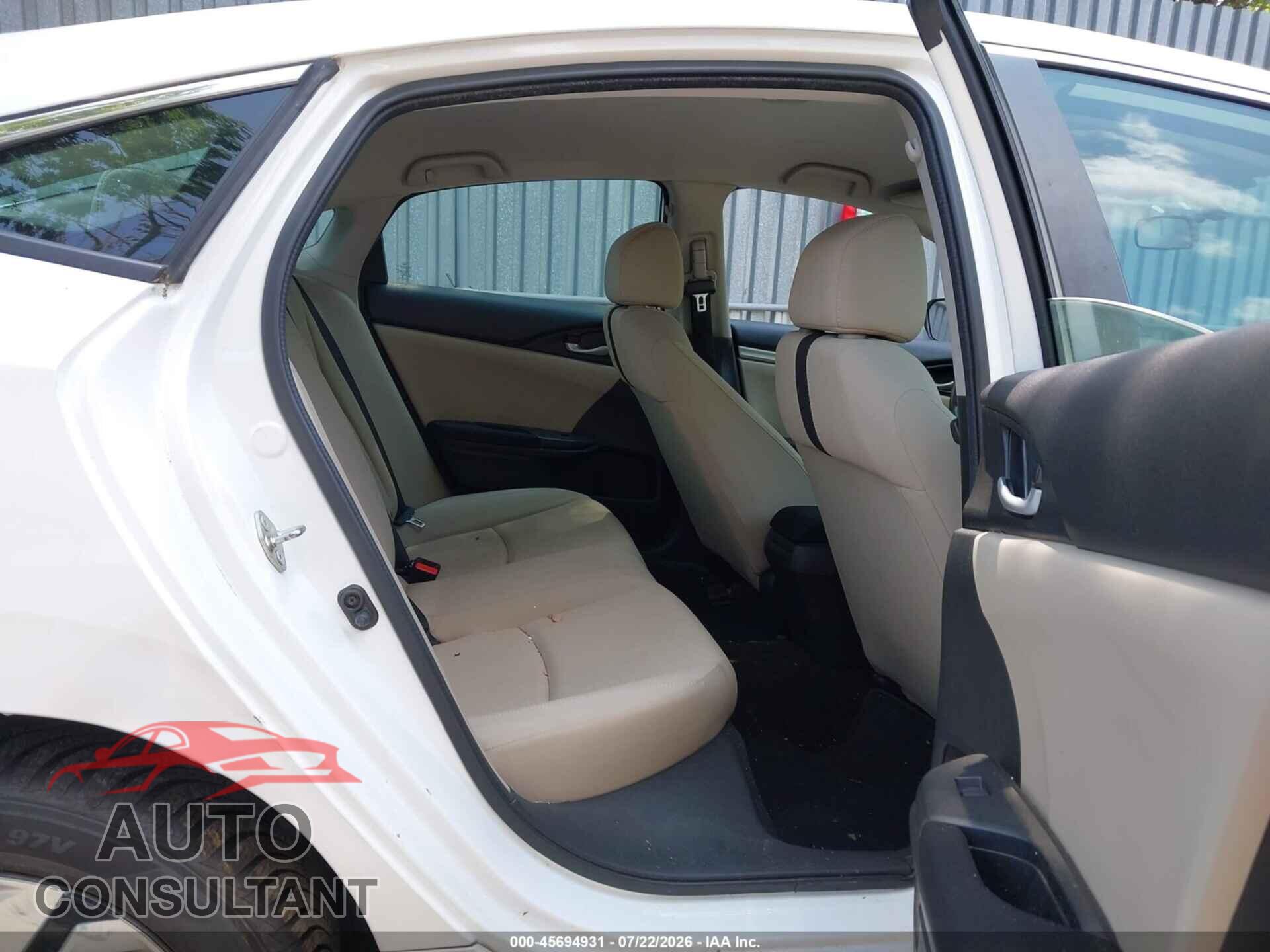 HONDA CIVIC 2017 - 2HGFC2F5XHH571570