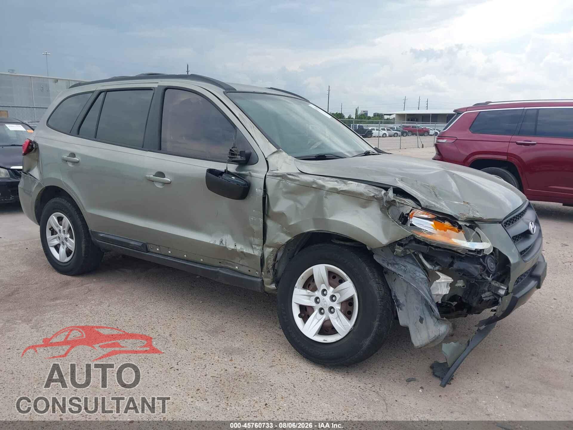 HYUNDAI SANTA FE 2009 - 5NMSG13D69H257248