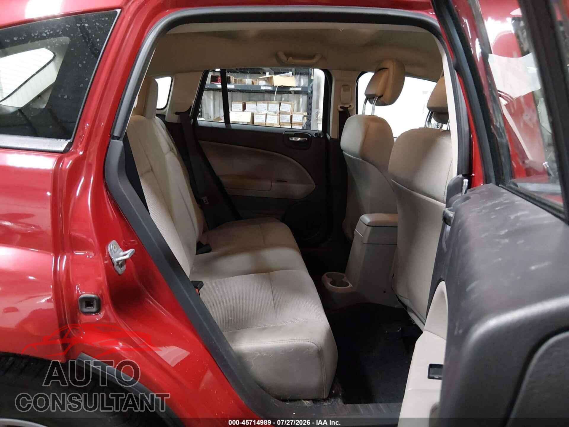 DODGE CALIBER 2012 - 1C3CDWDA1CD536366