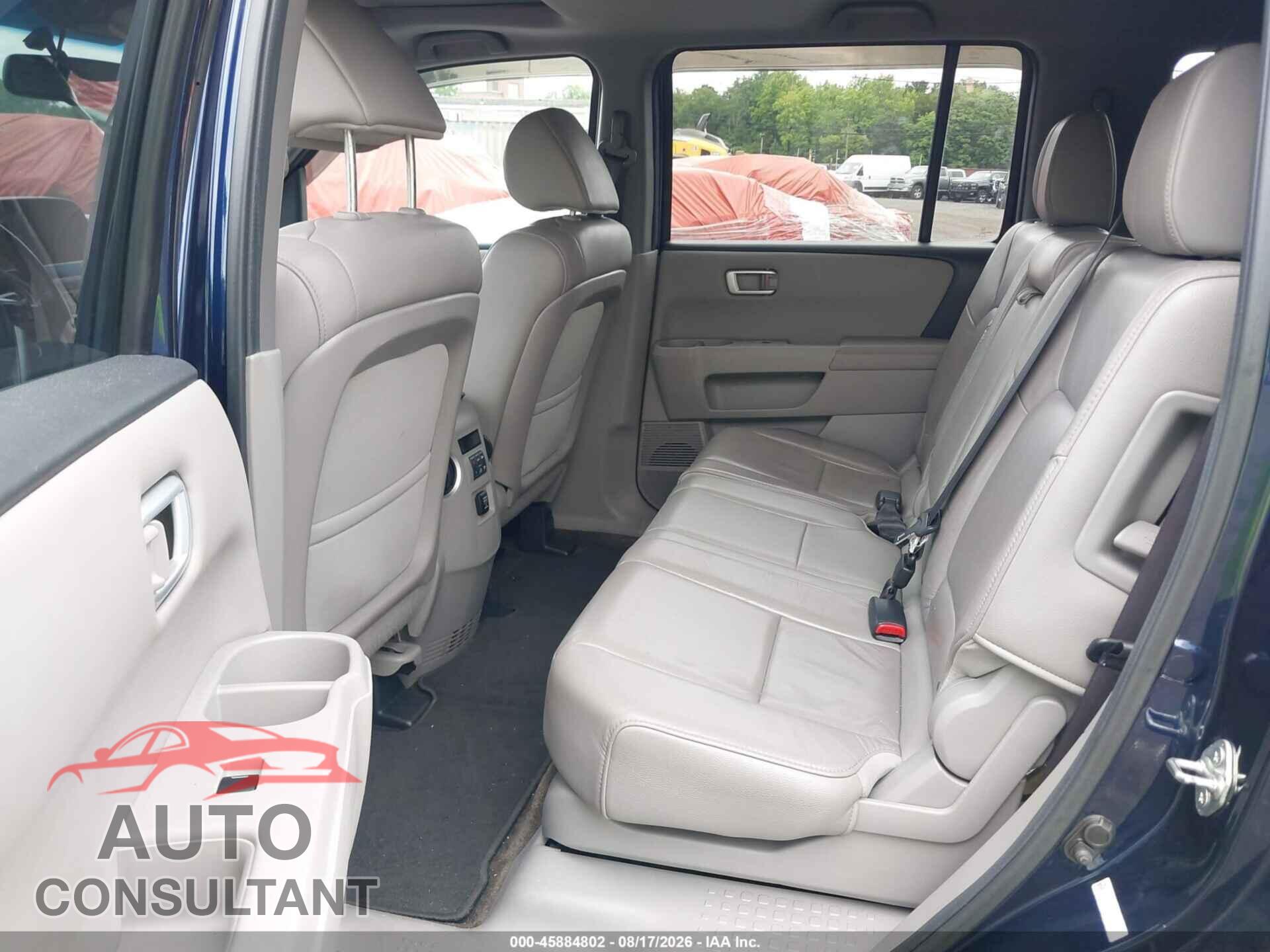 HONDA PILOT 2013 - 5FNYF4H59DB045776