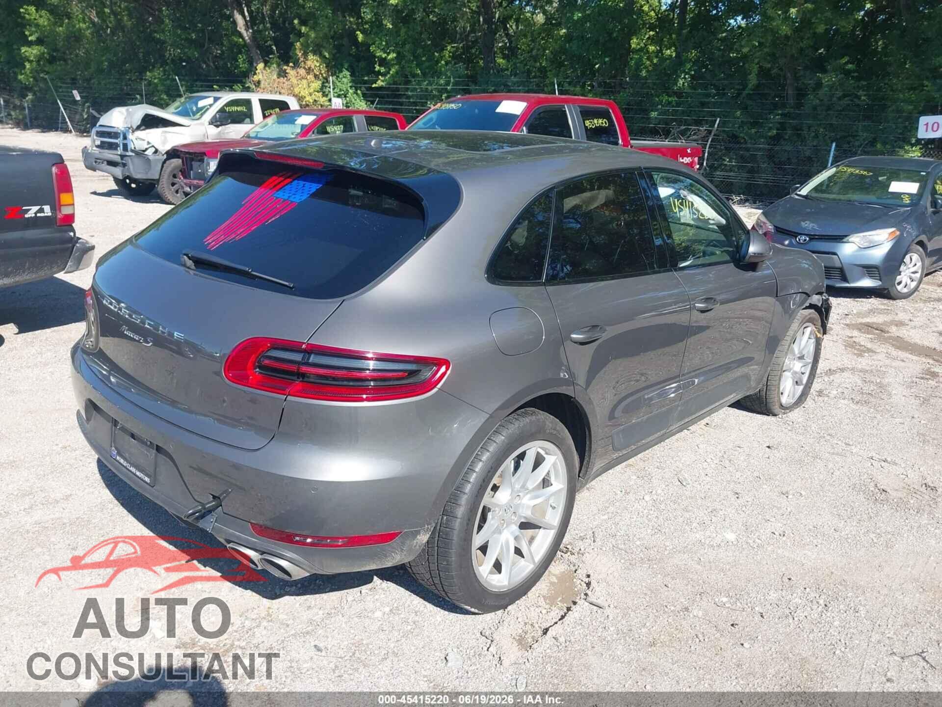 PORSCHE MACAN 2016 - WP1AB2A50GLB56115