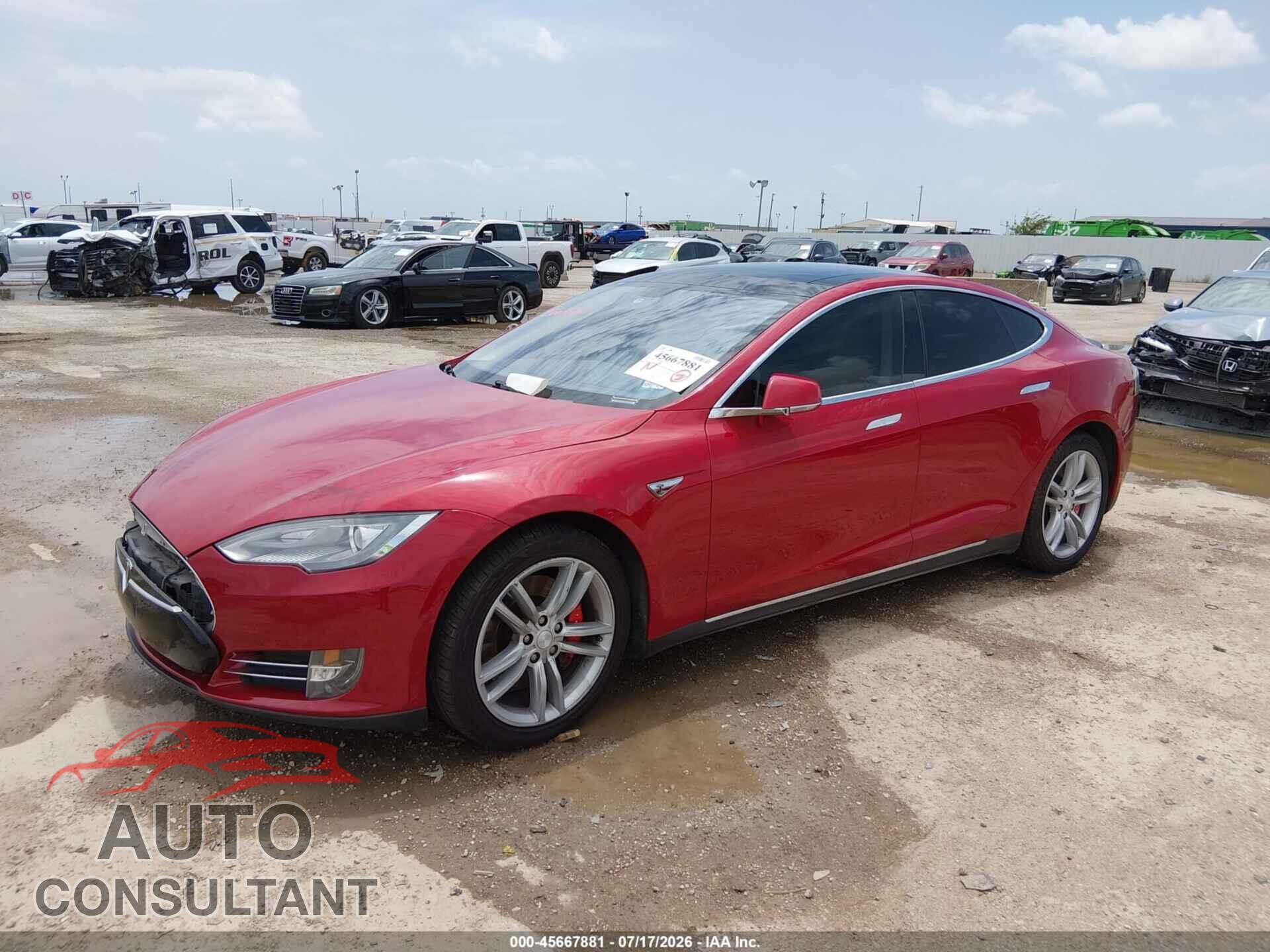 TESLA MODEL S 2014 - 5YJSA1H1XEFP44187