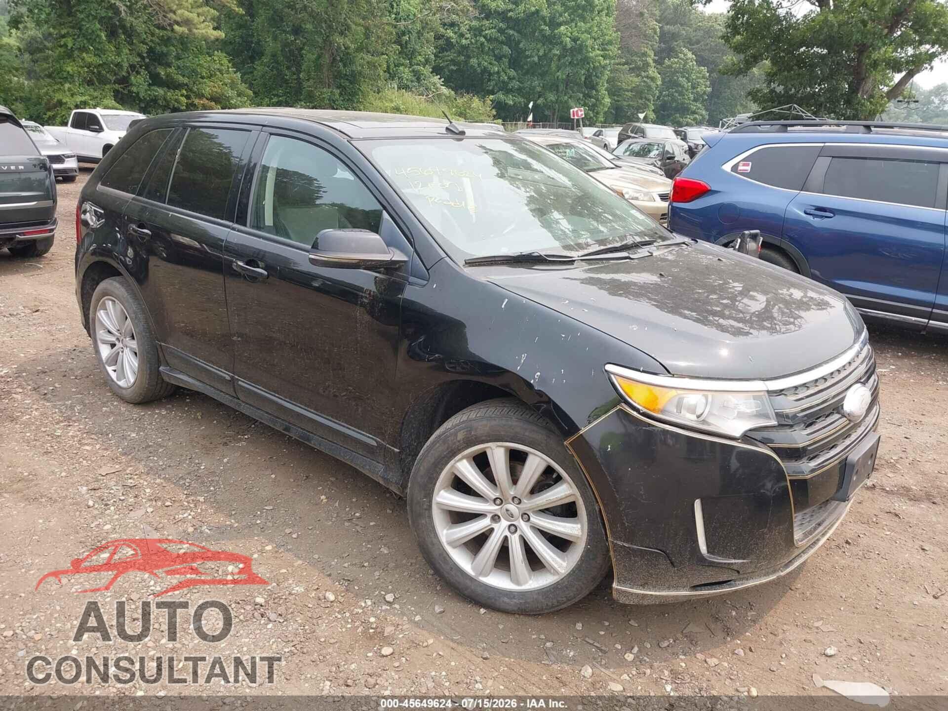 FORD EDGE 2012 - 2FMDK4AK4CBA76015