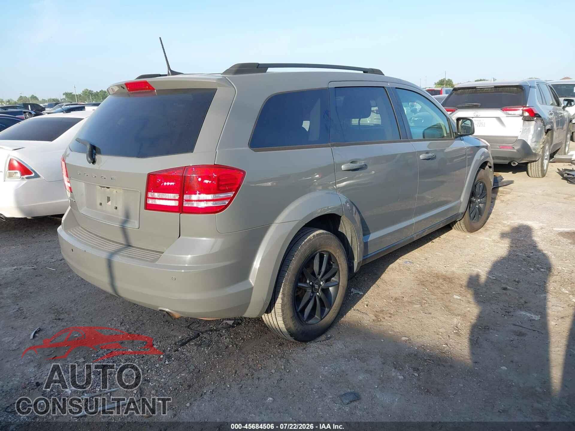 DODGE JOURNEY 2020 - 3C4PDCAB6LT201848
