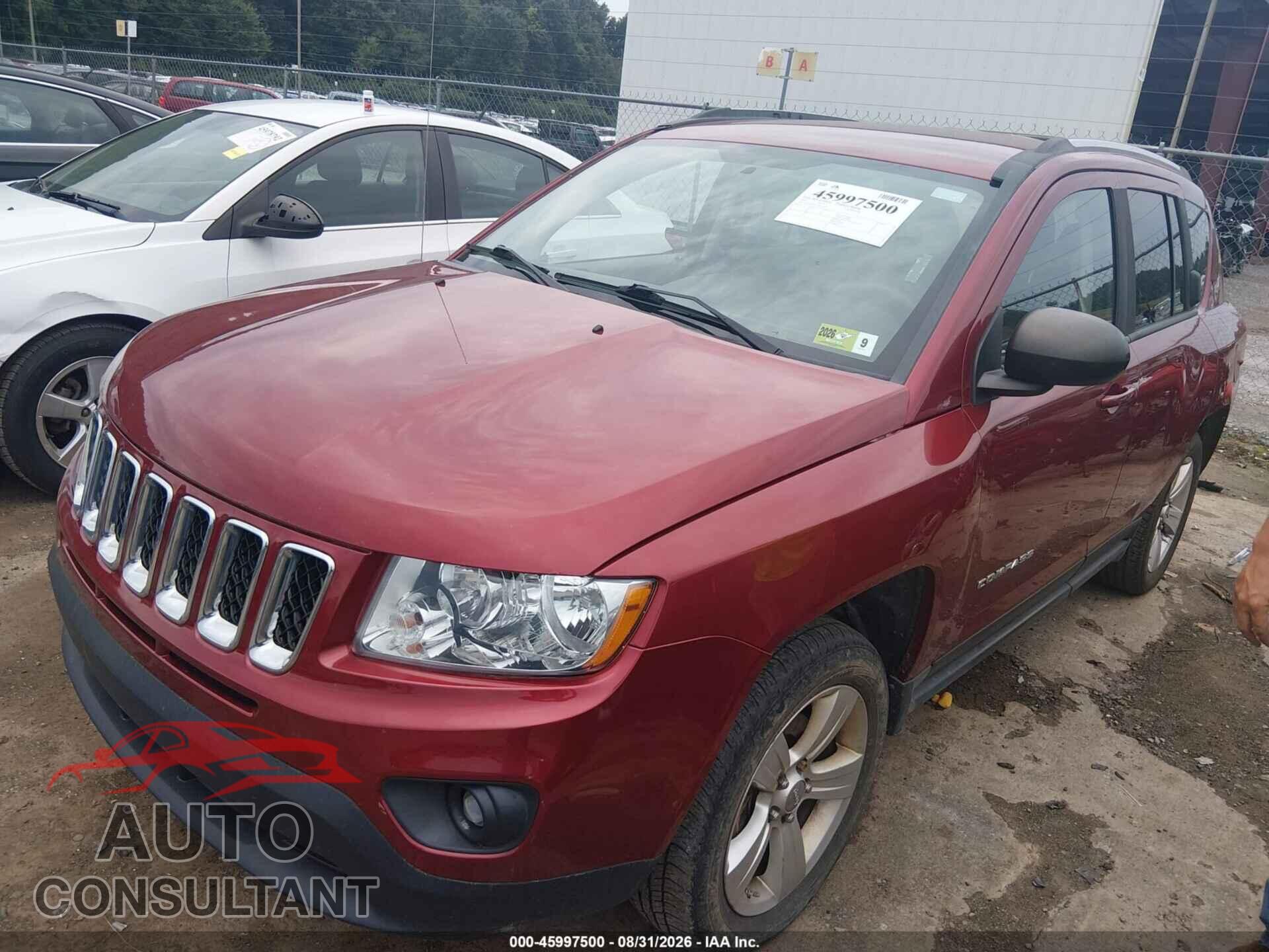 JEEP COMPASS 2012 - 1C4NJDBB5CD630697