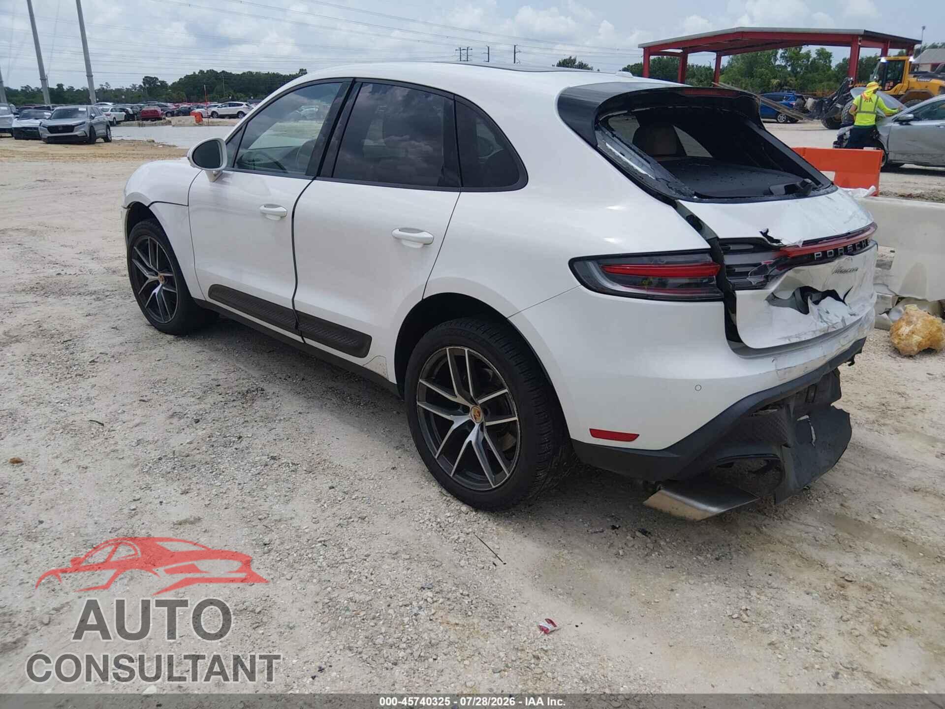 PORSCHE MACAN 2022 - WP1AA2A54NLB10626