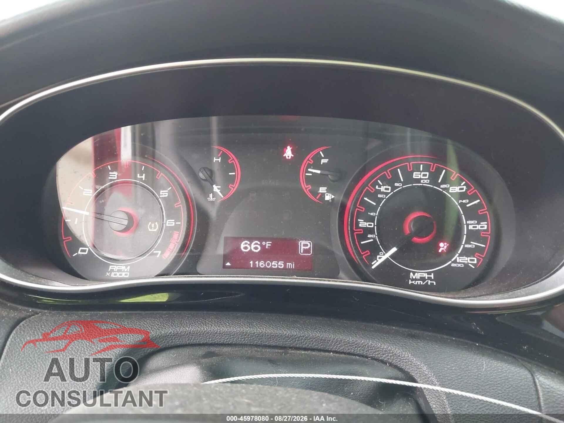 DODGE DART 2013 - 1C3CDFBA7DD153214