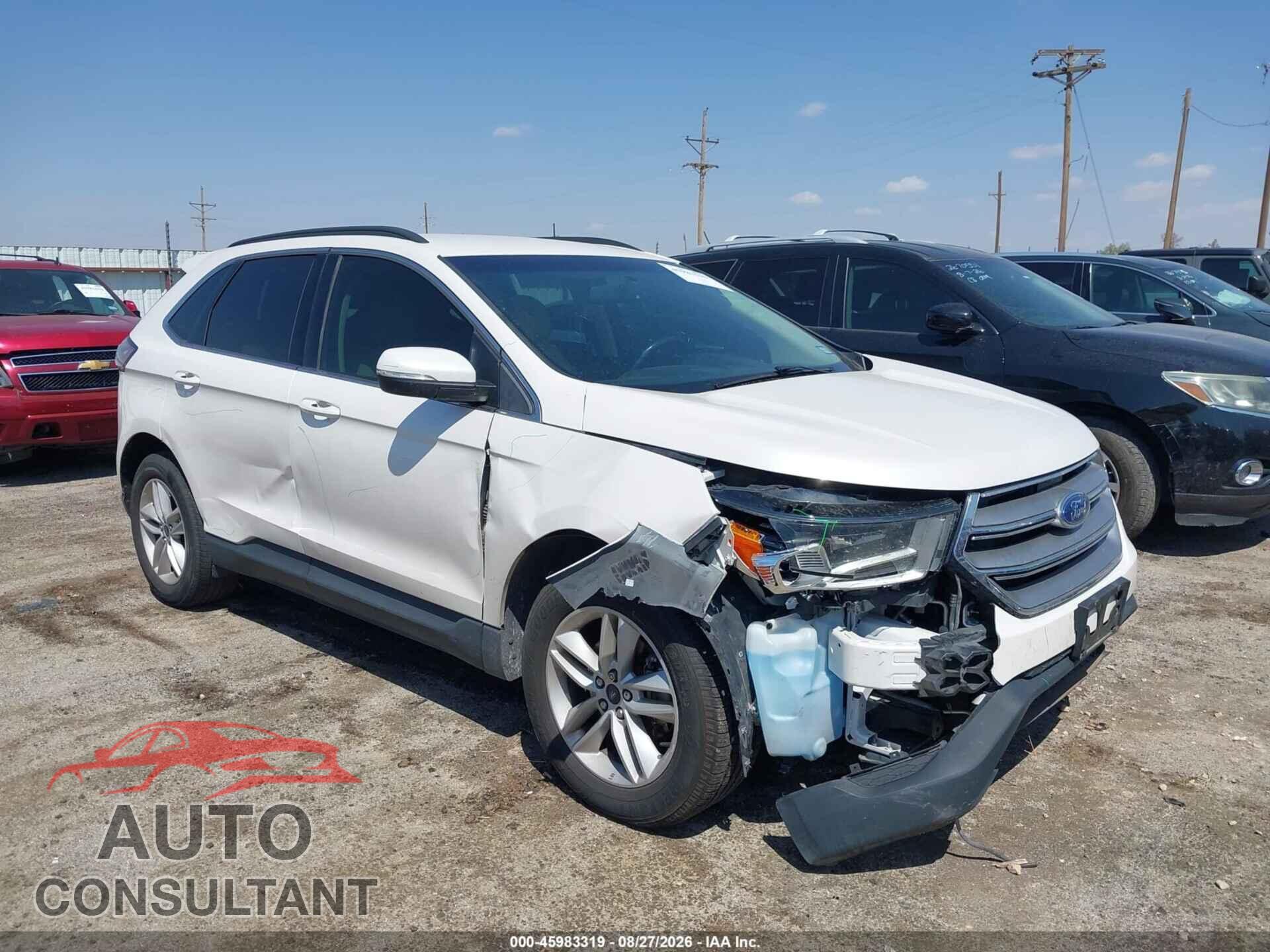 FORD EDGE 2015 - 2FMTK3J89FBB38569