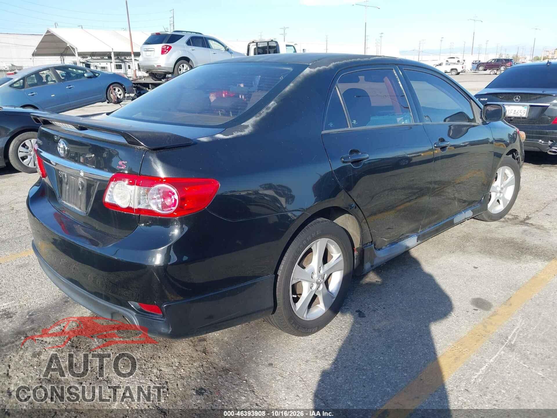 TOYOTA COROLLA 2011 - 2T1BU4EEXBC661214