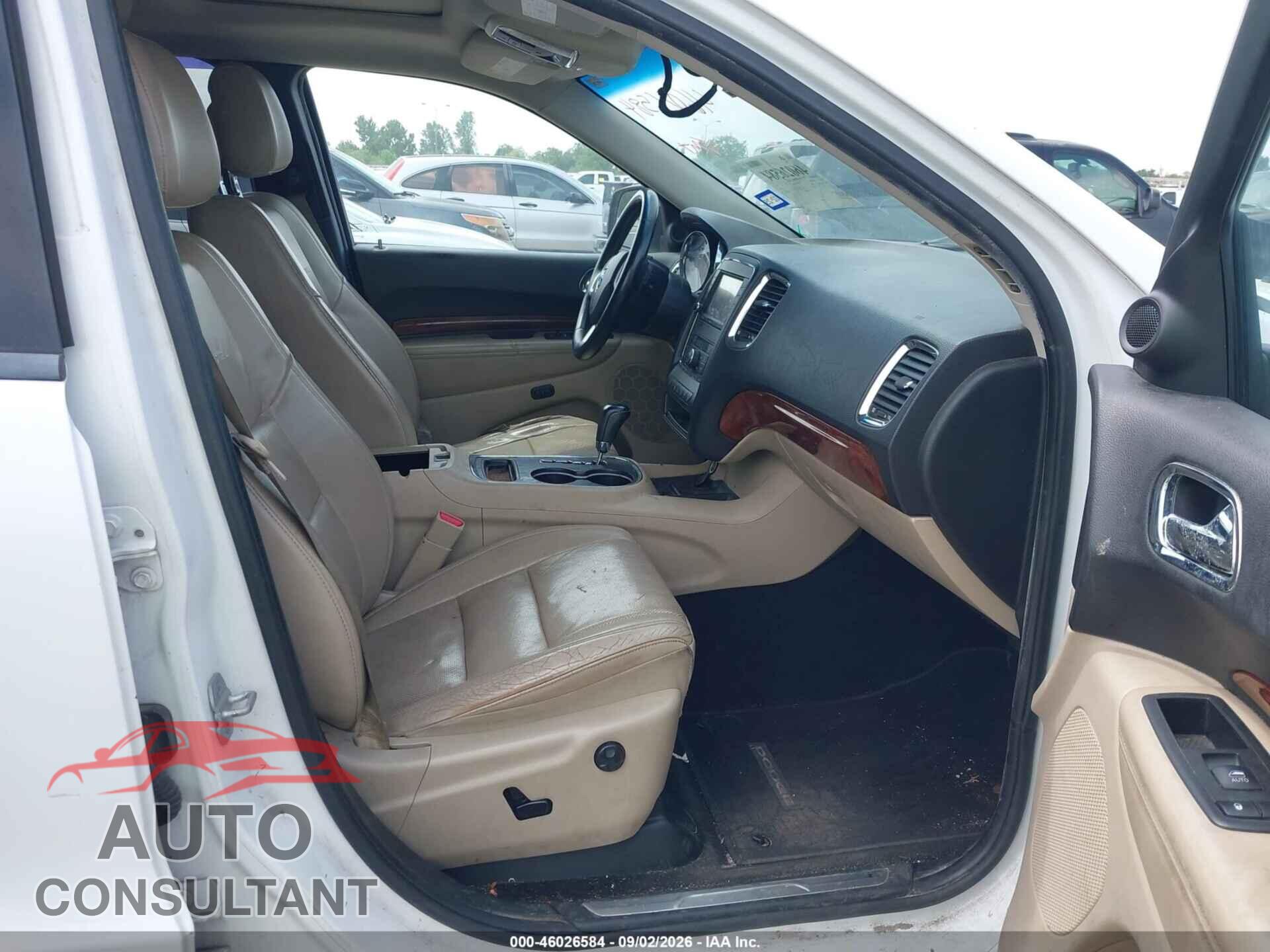 DODGE DURANGO 2013 - 1C4RDHEGXDC571709