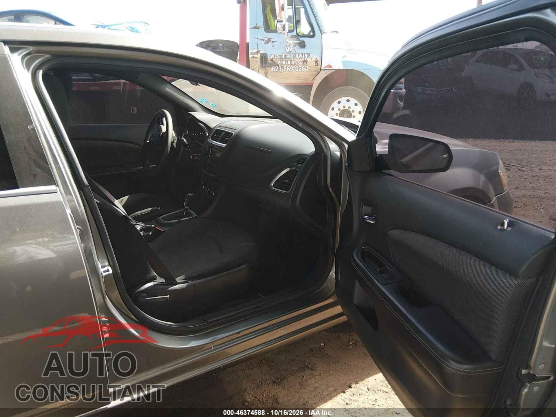 DODGE AVENGER 2013 - 1C3CDZAB8DN650505