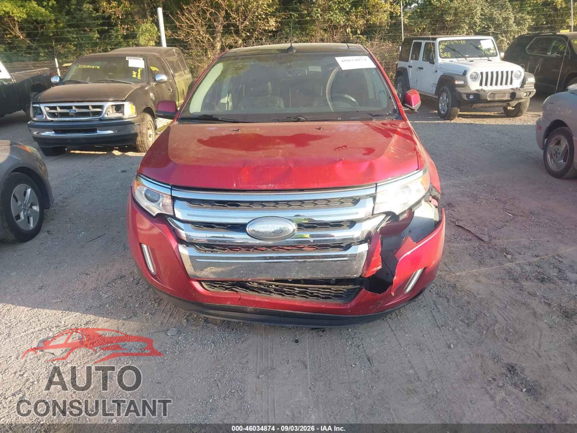 FORD EDGE 2012 - 2FMDK3J98CBA58415