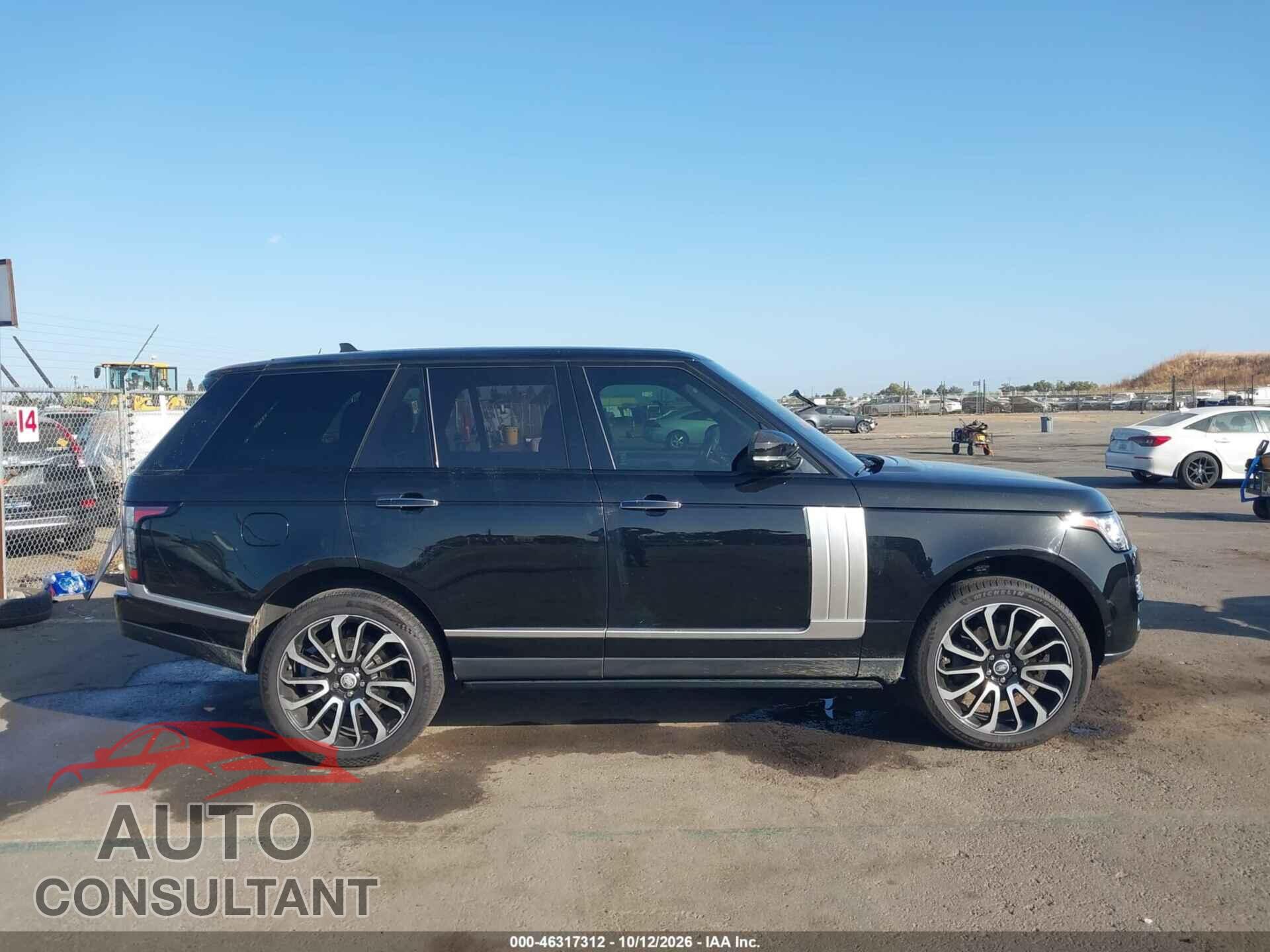 LAND ROVER RANGE ROVER 2015 - SALGS2VFXFA240444