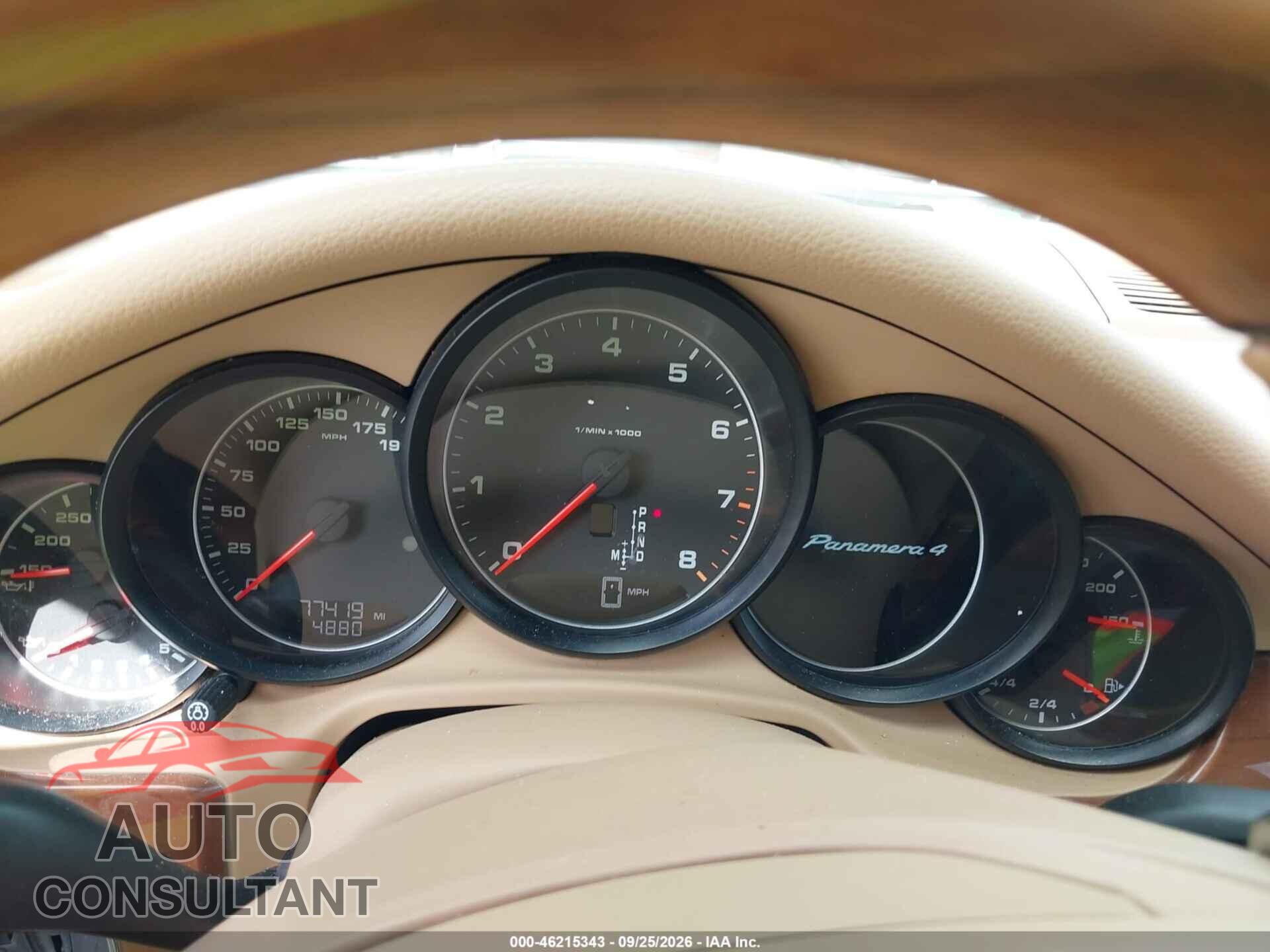 PORSCHE PANAMERA 2014 - WP0AA2A70EL013345