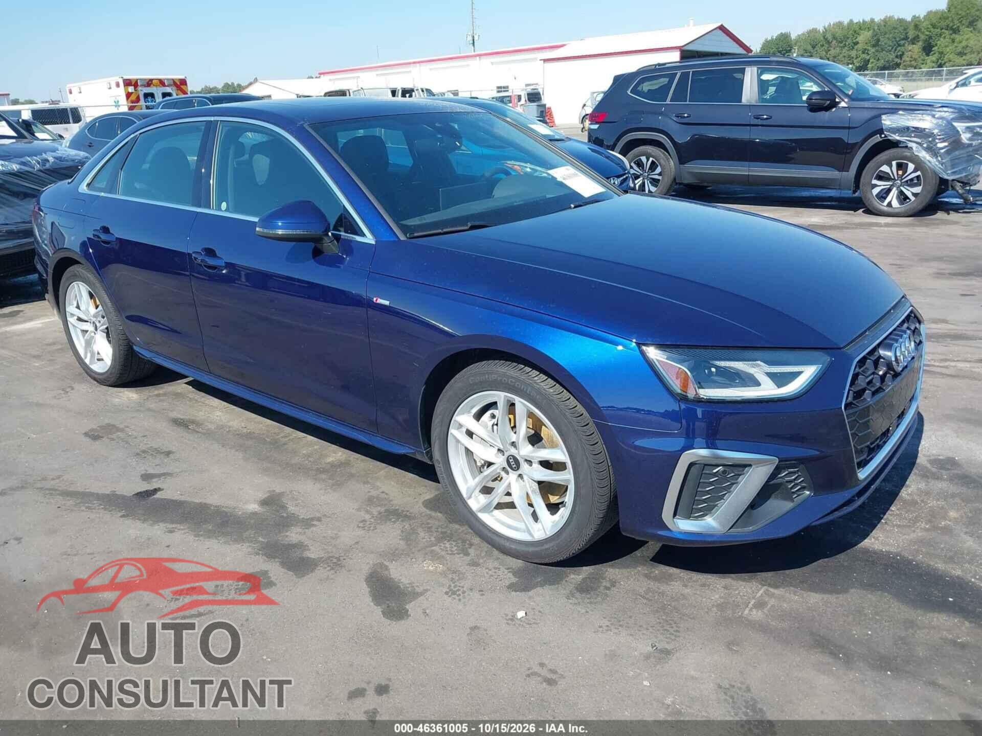 AUDI A4 2021 - WAUDAAF47MN007676