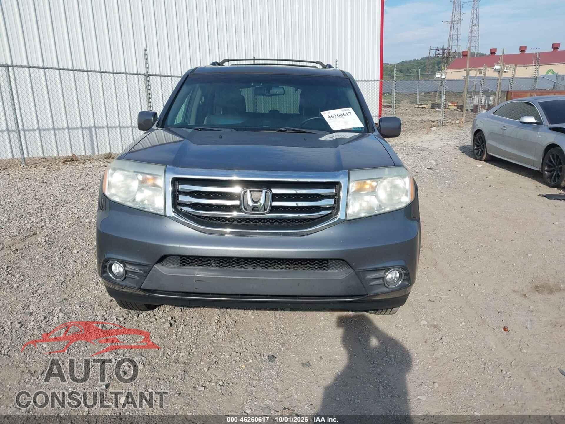 HONDA PILOT 2012 - 5FNYF4H56CB056345