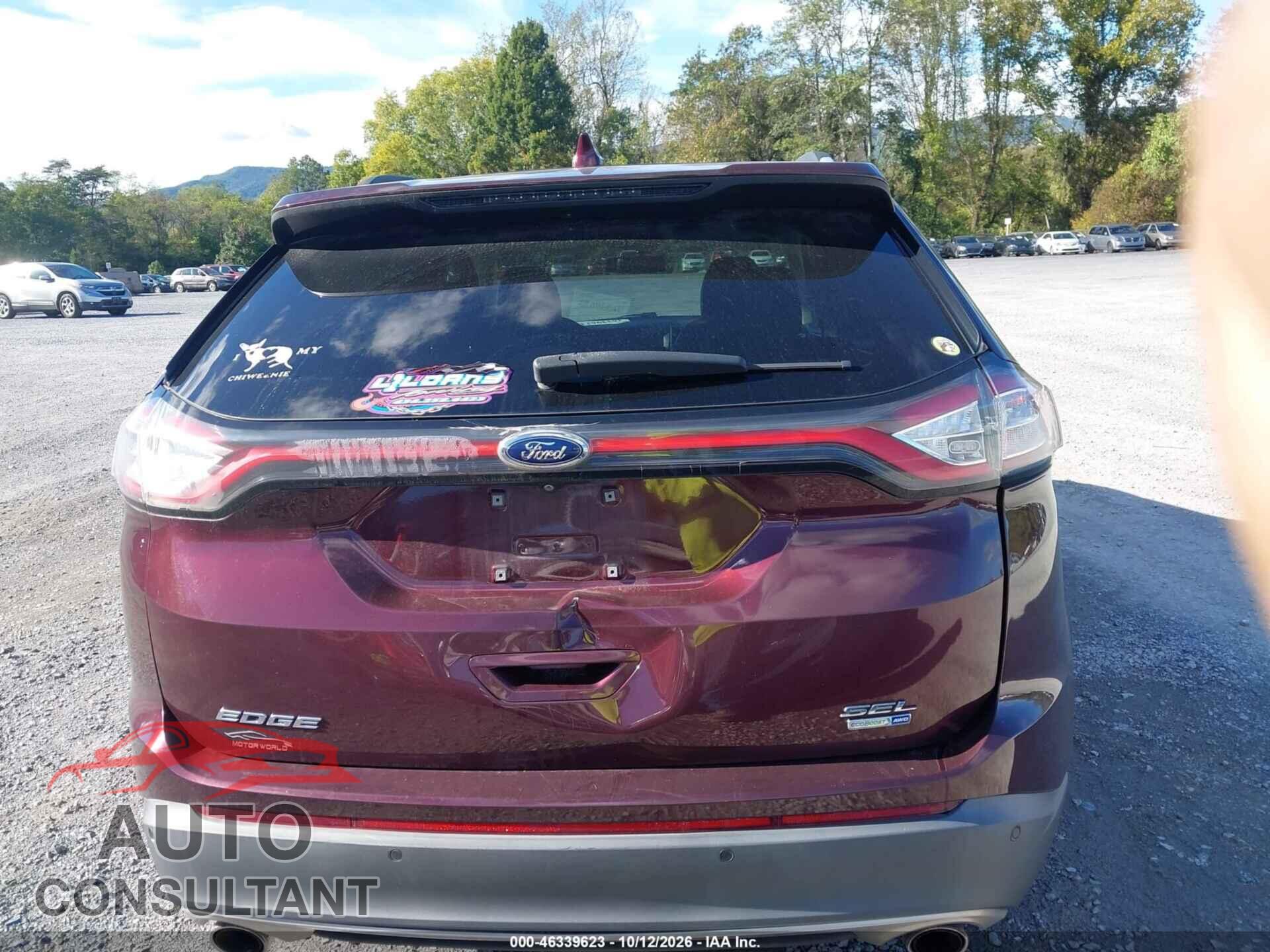 FORD EDGE 2017 - 2FMPK4J96HBB02714
