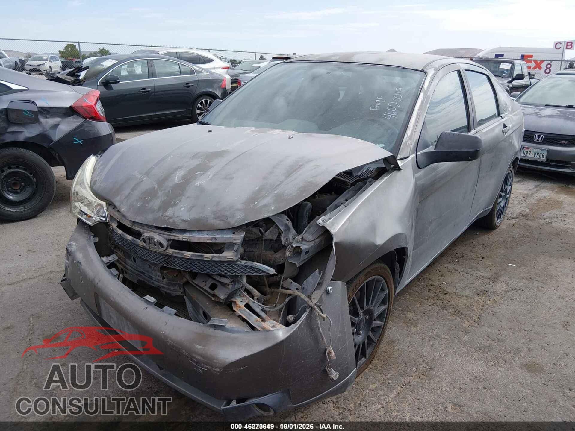 FORD FOCUS 2011 - 1FAHP3GN2BW190049