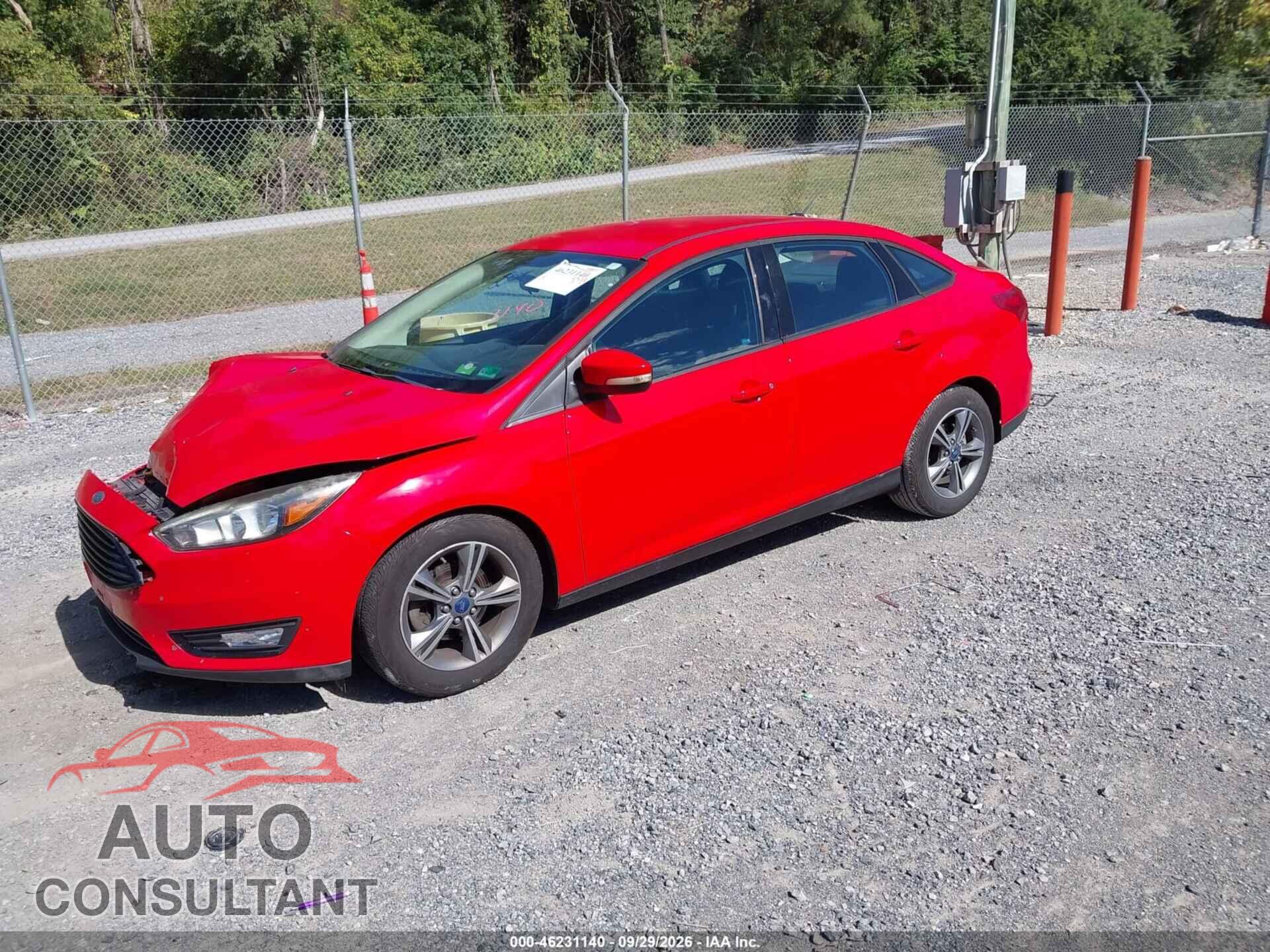 FORD FOCUS 2017 - 1FADP3FE6HL202844