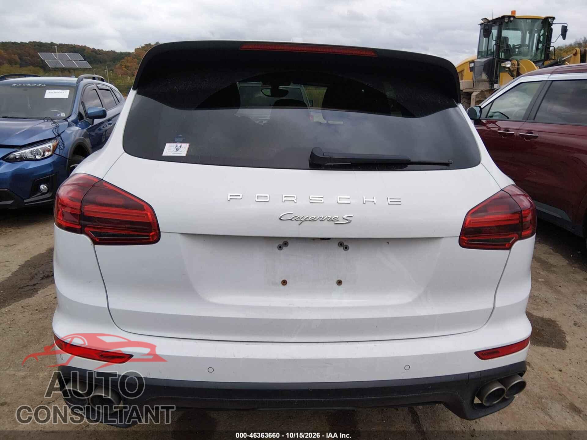 PORSCHE CAYENNE 2015 - WP1AB2A21FLA56707