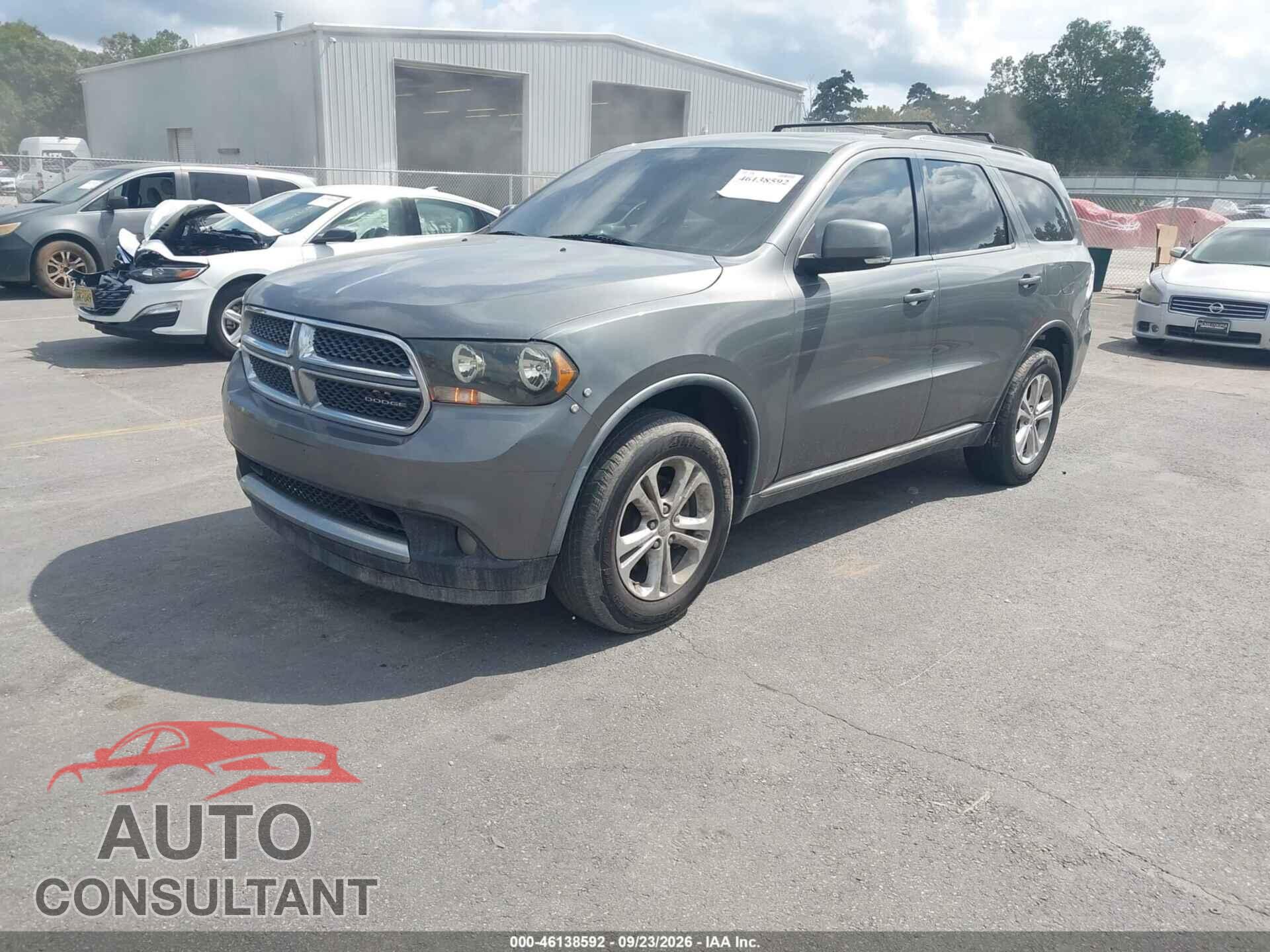 DODGE DURANGO 2012 - 1C4RDHDG7CC146738