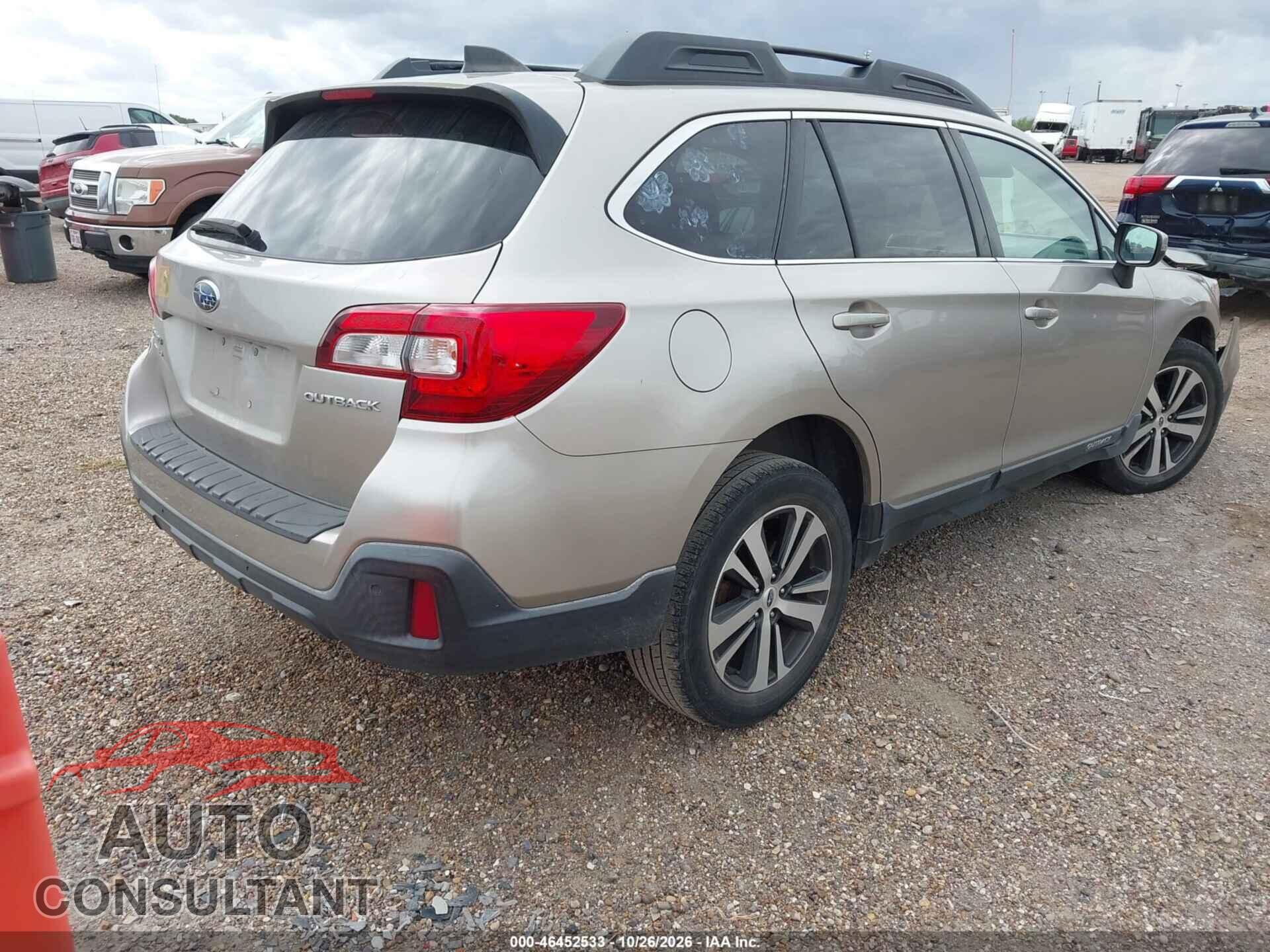 SUBARU OUTBACK 2019 - 4S4BSANC1K3327869