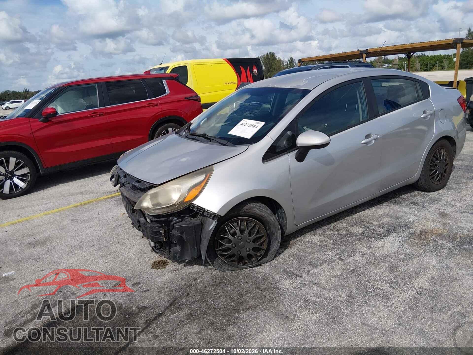 KIA RIO 2014 - KNADM4A34E6334779