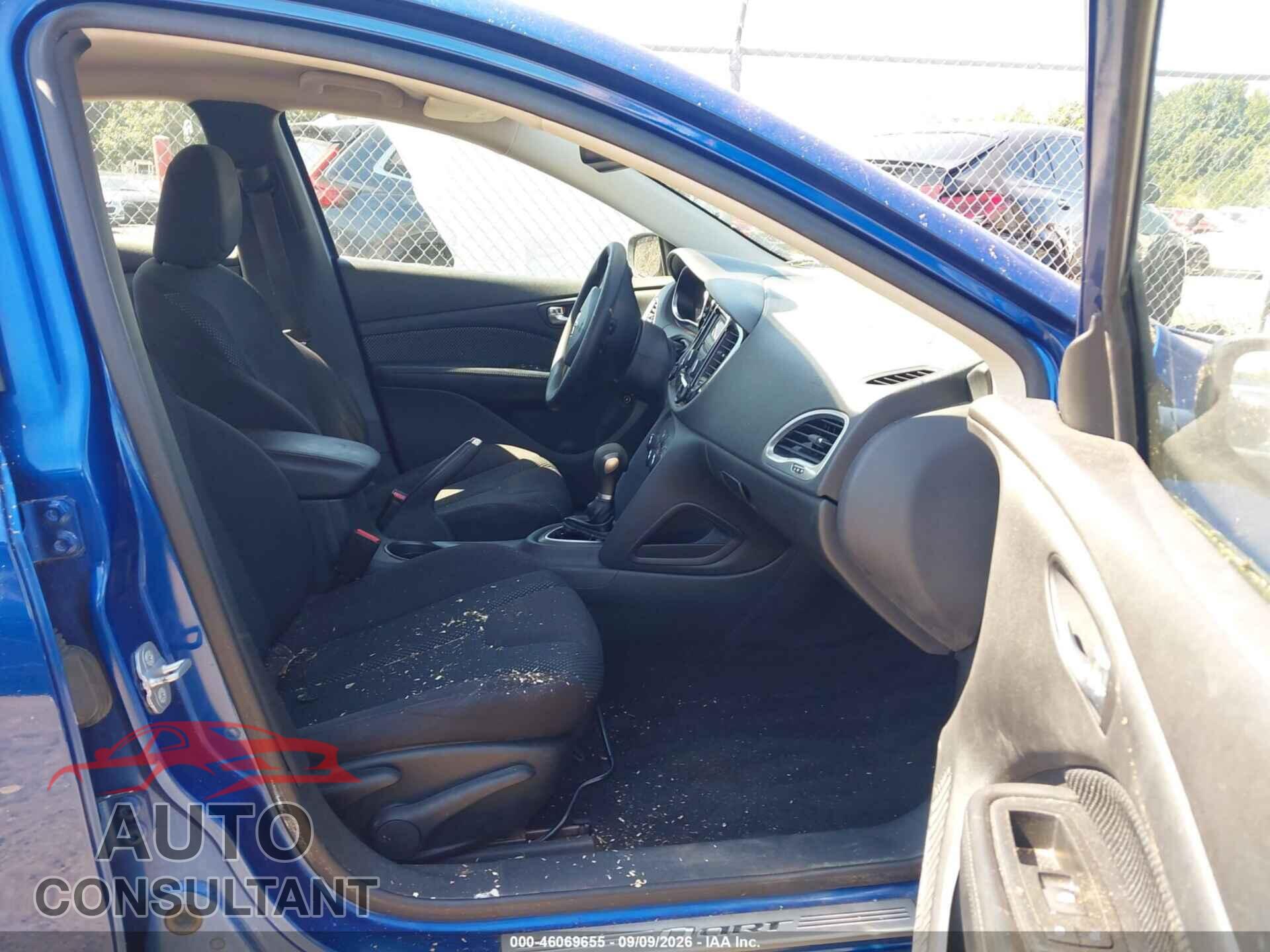 DODGE DART 2014 - 1C3CDFAA4ED700359