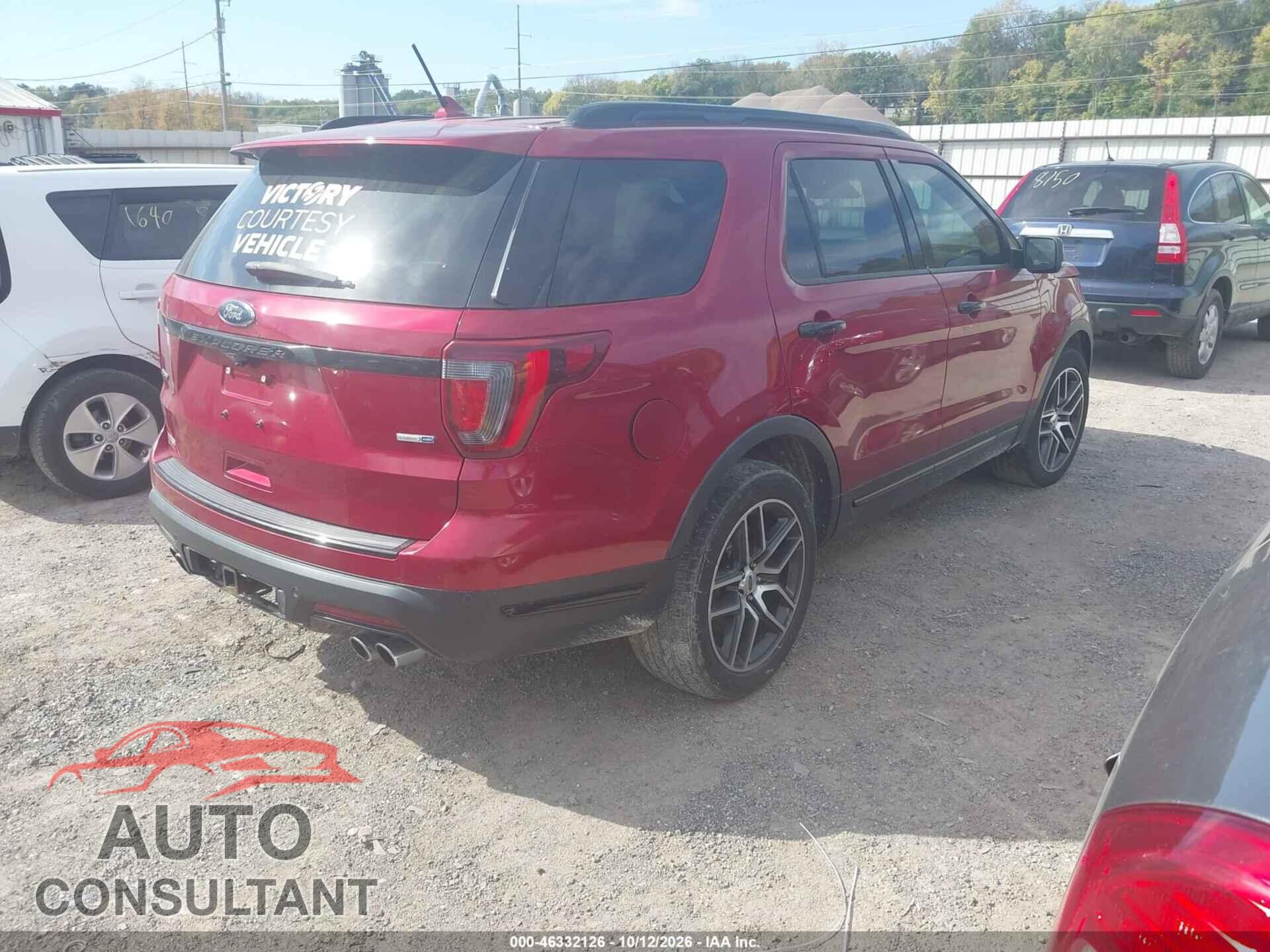 FORD EXPLORER 2018 - 1FM5K8GT8JGB66012
