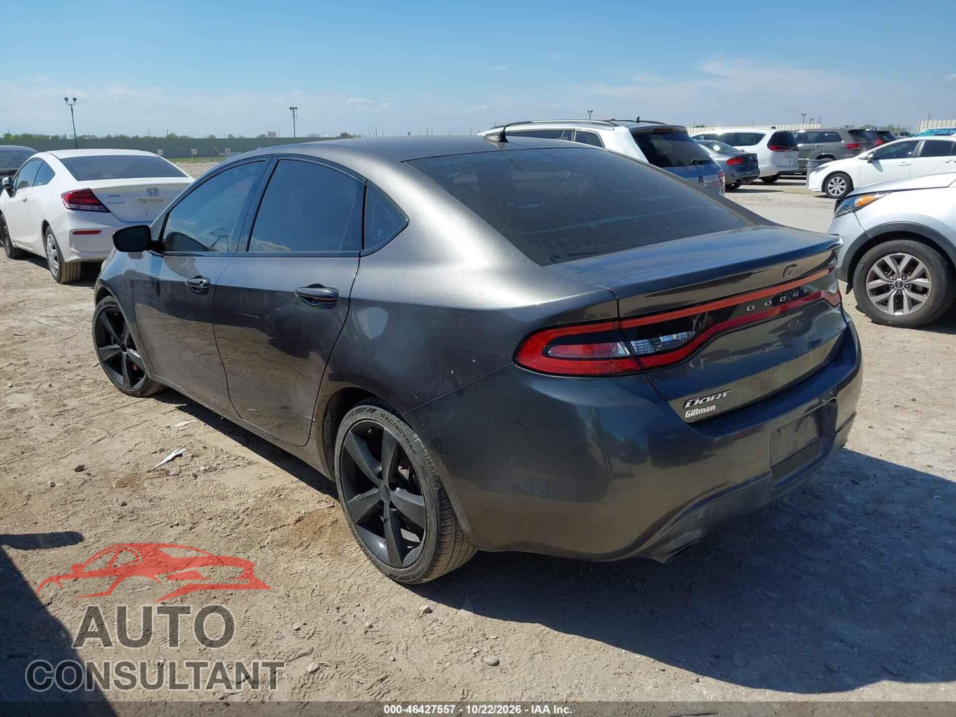 DODGE DART 2015 - 1C3CDFBB8FD369293