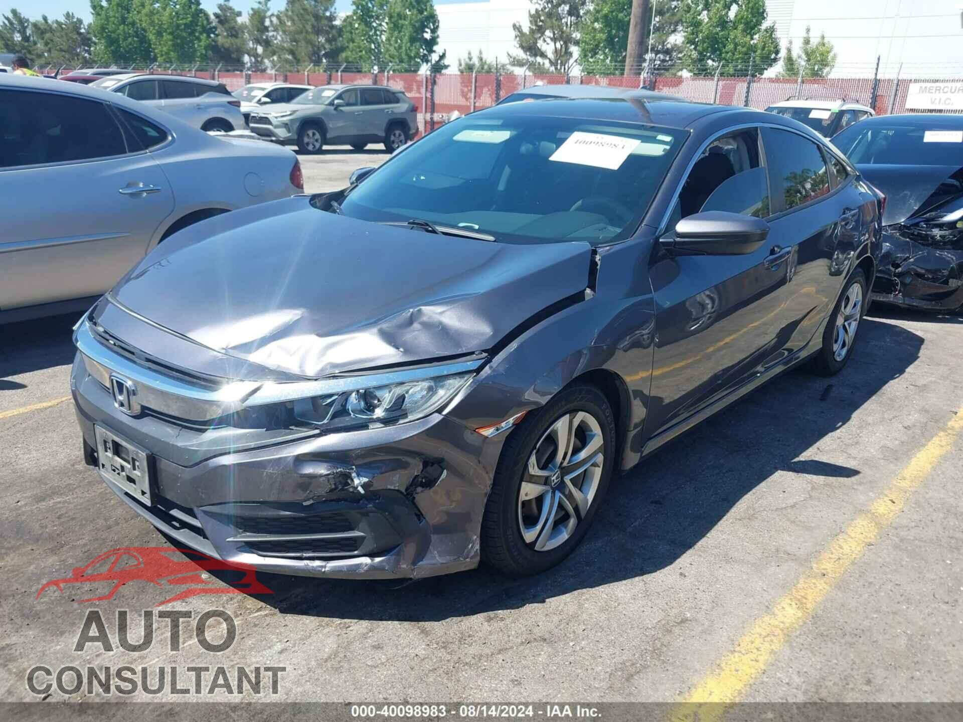 HONDA CIVIC 2016 - 2HGFC2F52GH570864