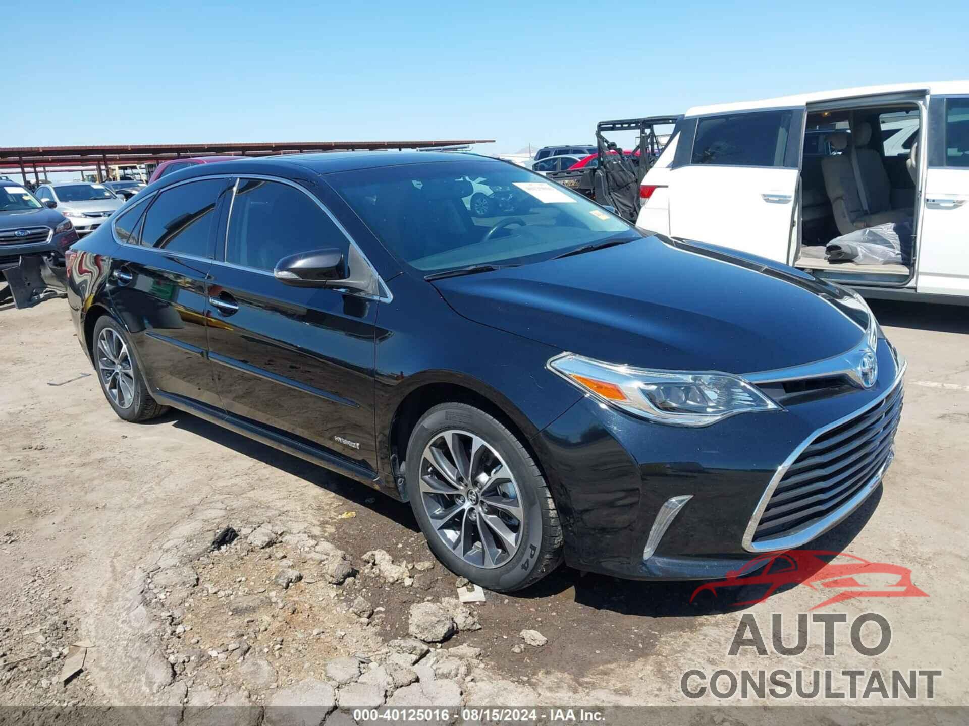 TOYOTA AVALON HYBRID 2016 - 4T1BD1EB1GU050787