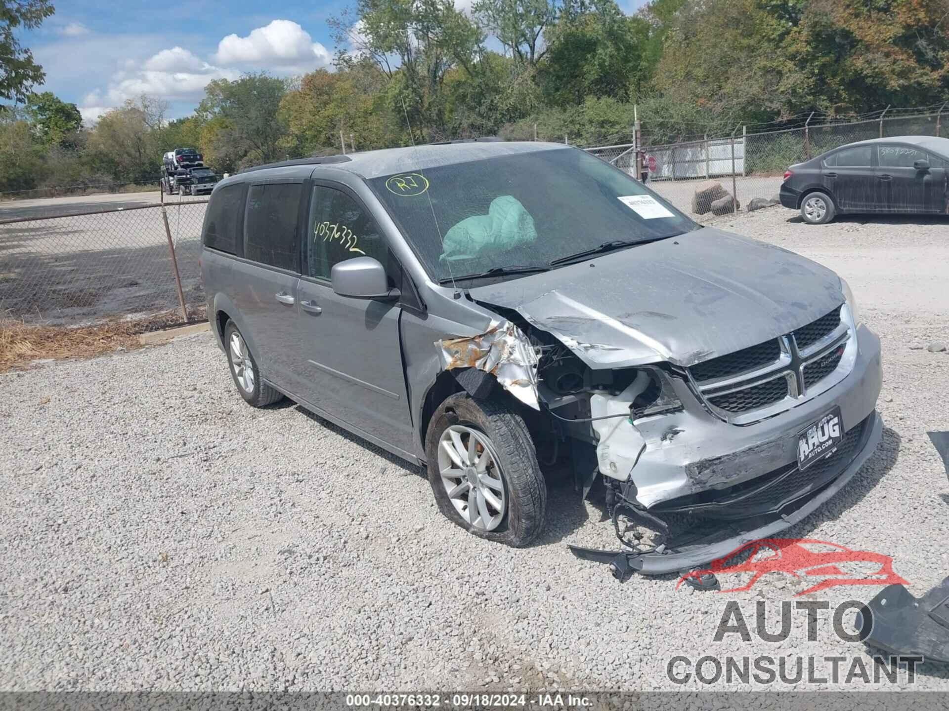 DODGE GRAND CARAVAN 2016 - 2C4RDGCG9GR348103