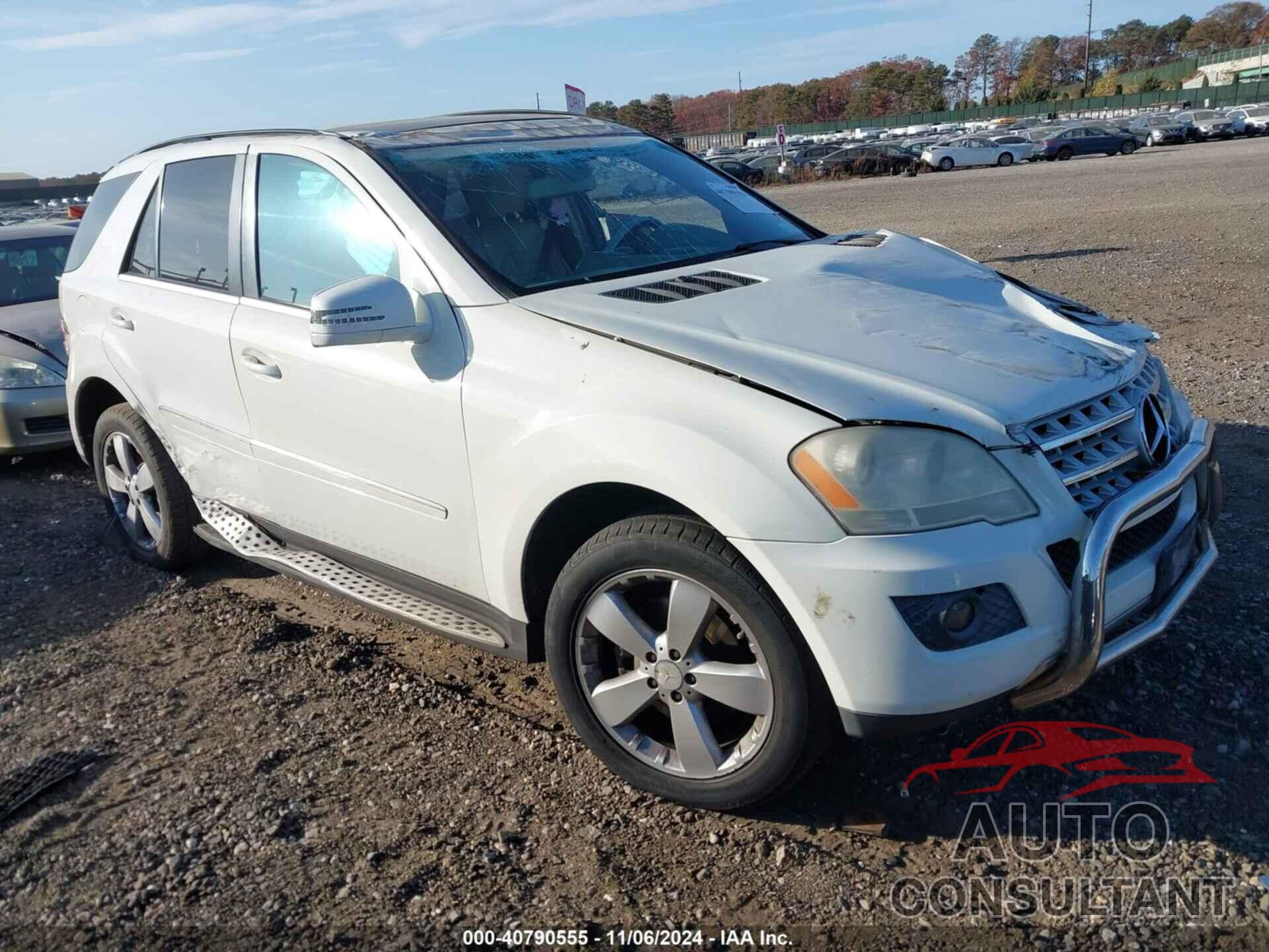 MERCEDES-BENZ ML 350 2011 - 4JGBB8GB1BA639845
